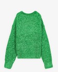 Truien - Groene trui van chenille garen