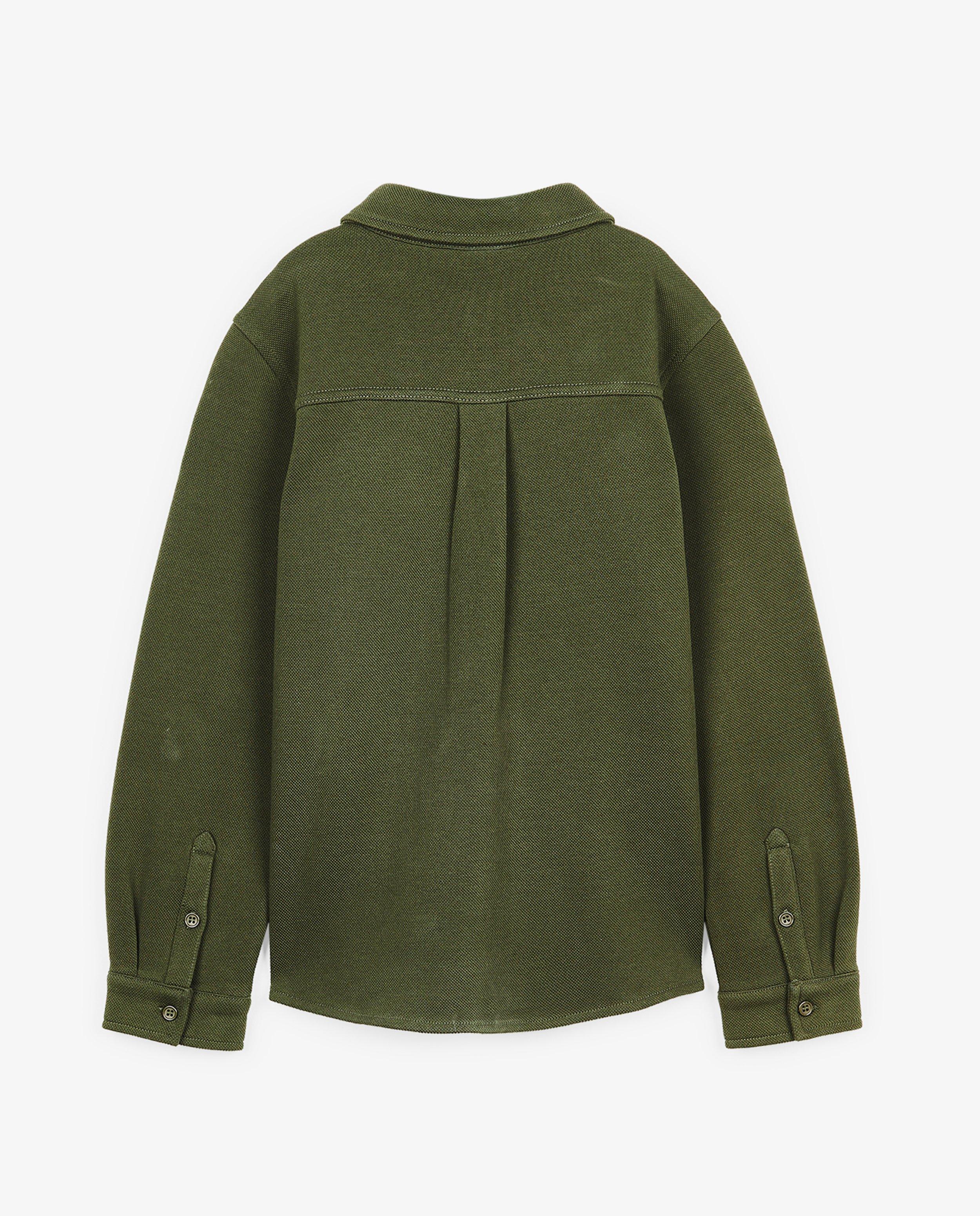 Chemises - Chemise avec poche de poitrine contrastée