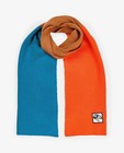 Bonneterie - Écharpe tricotée multicolore