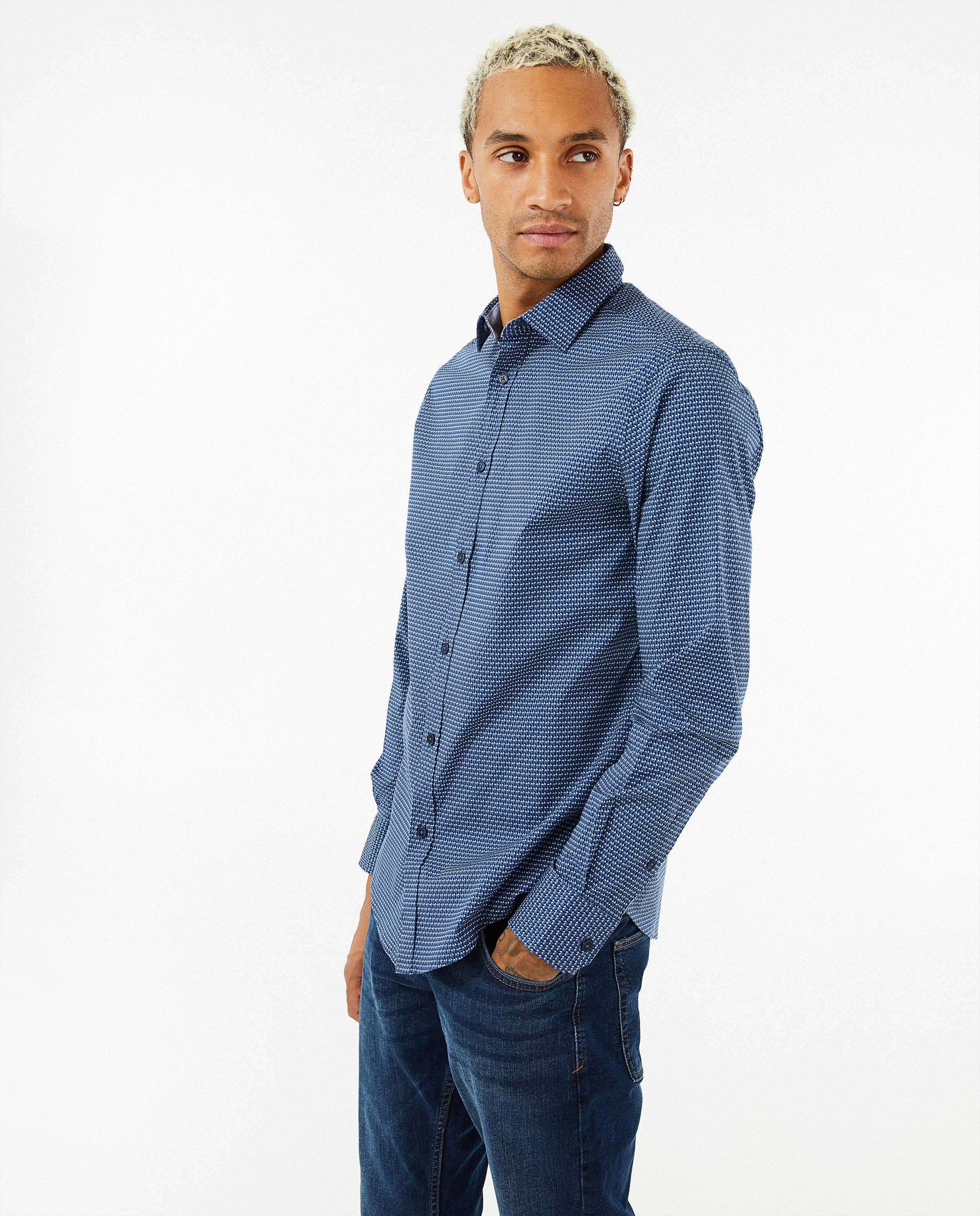 Hemden - Hemd met geometrische print