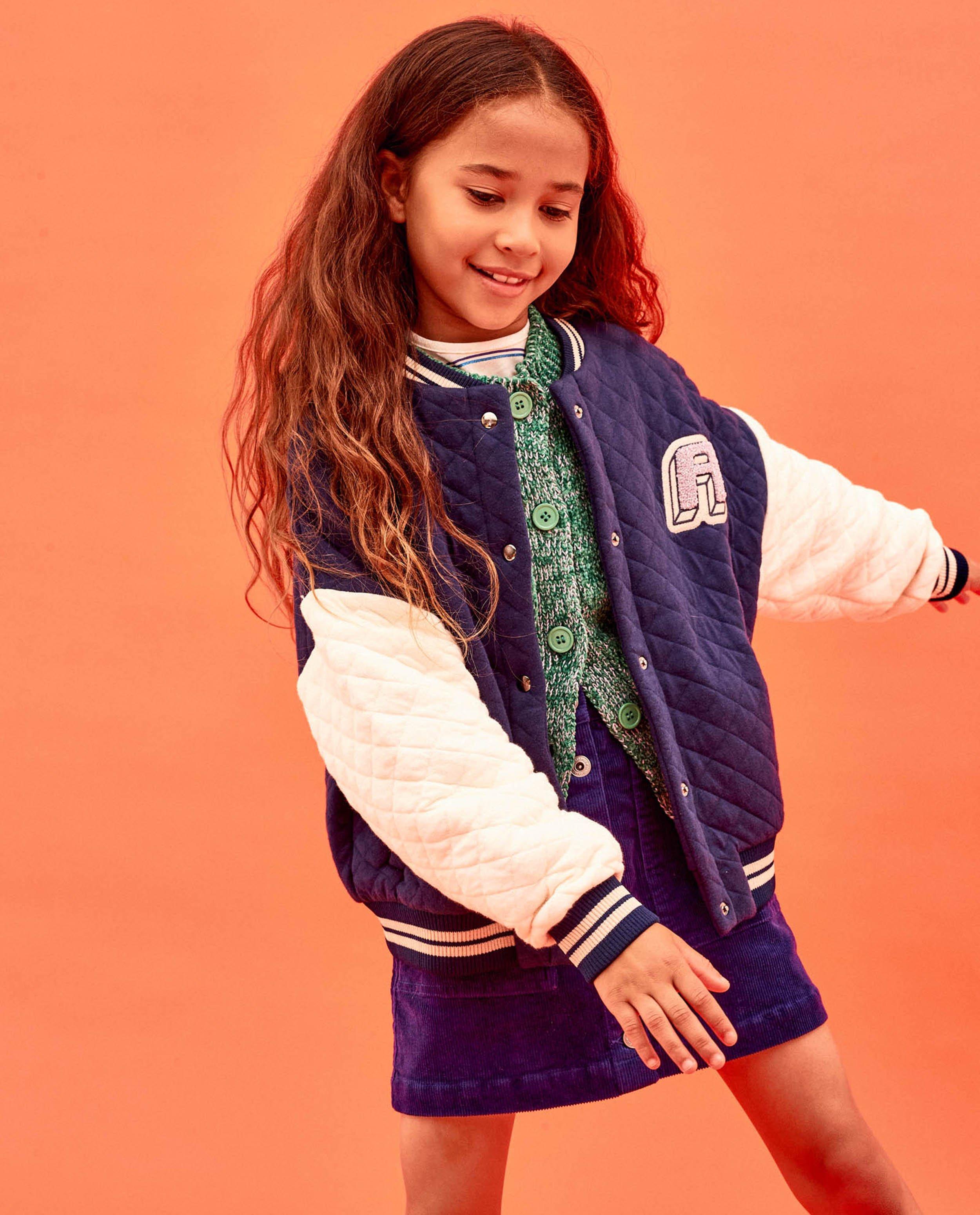 Blauw-wit college vest - Product Detail - donkerblauw - afbeelding nummer 1