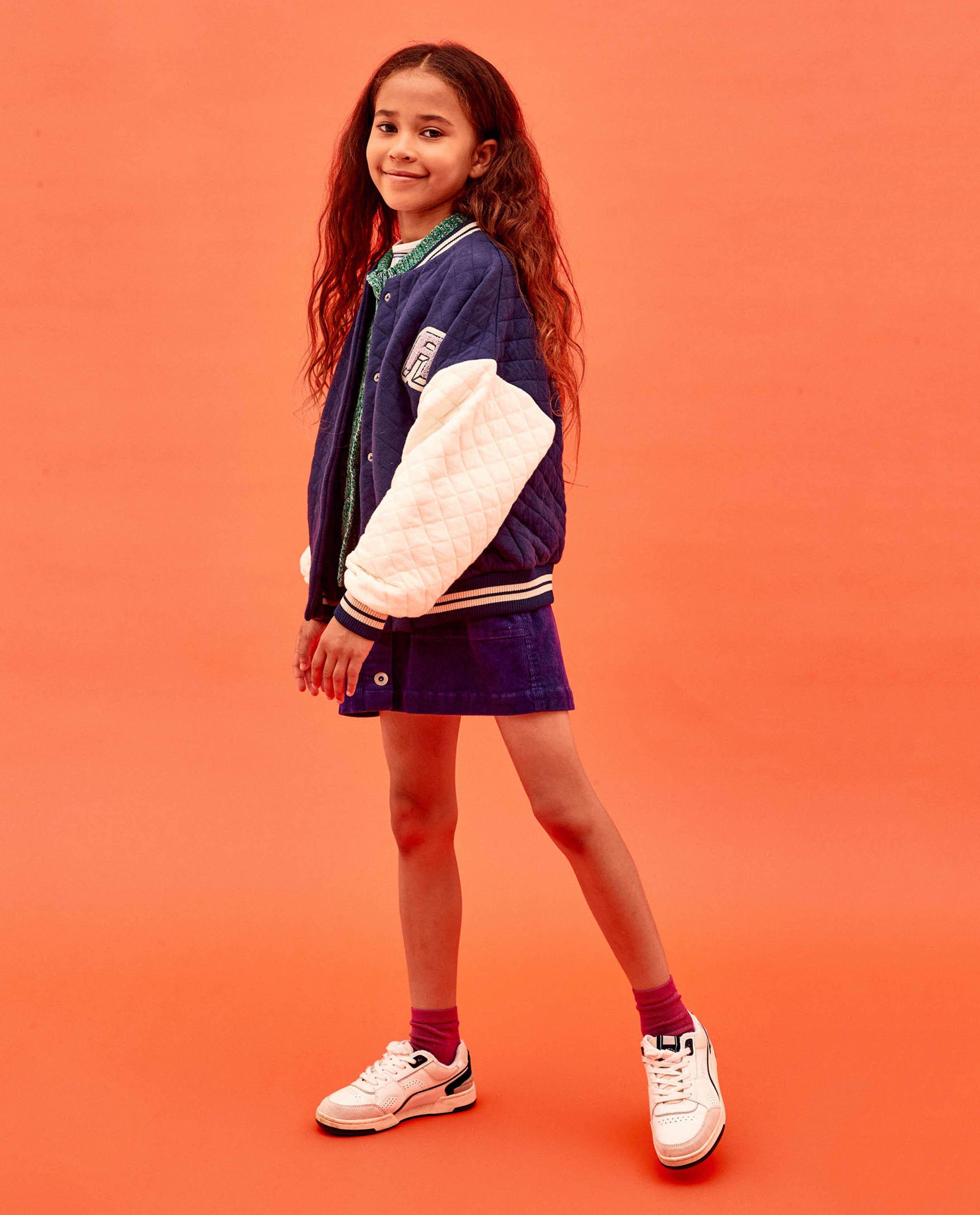 Blauw-wit college vest - Product Detail - donkerblauw - afbeelding nummer 2