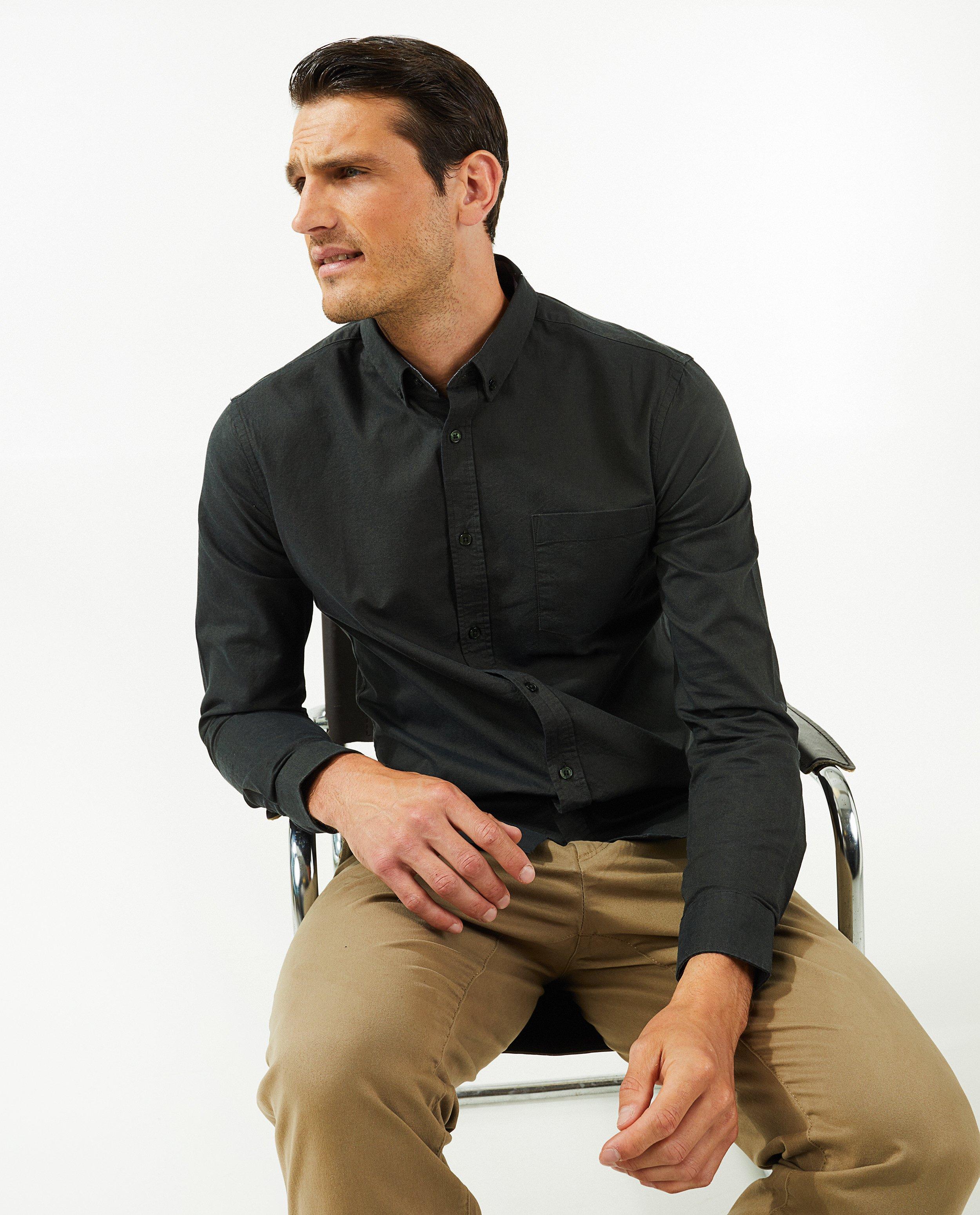 Chemises - Chemise vert foncé