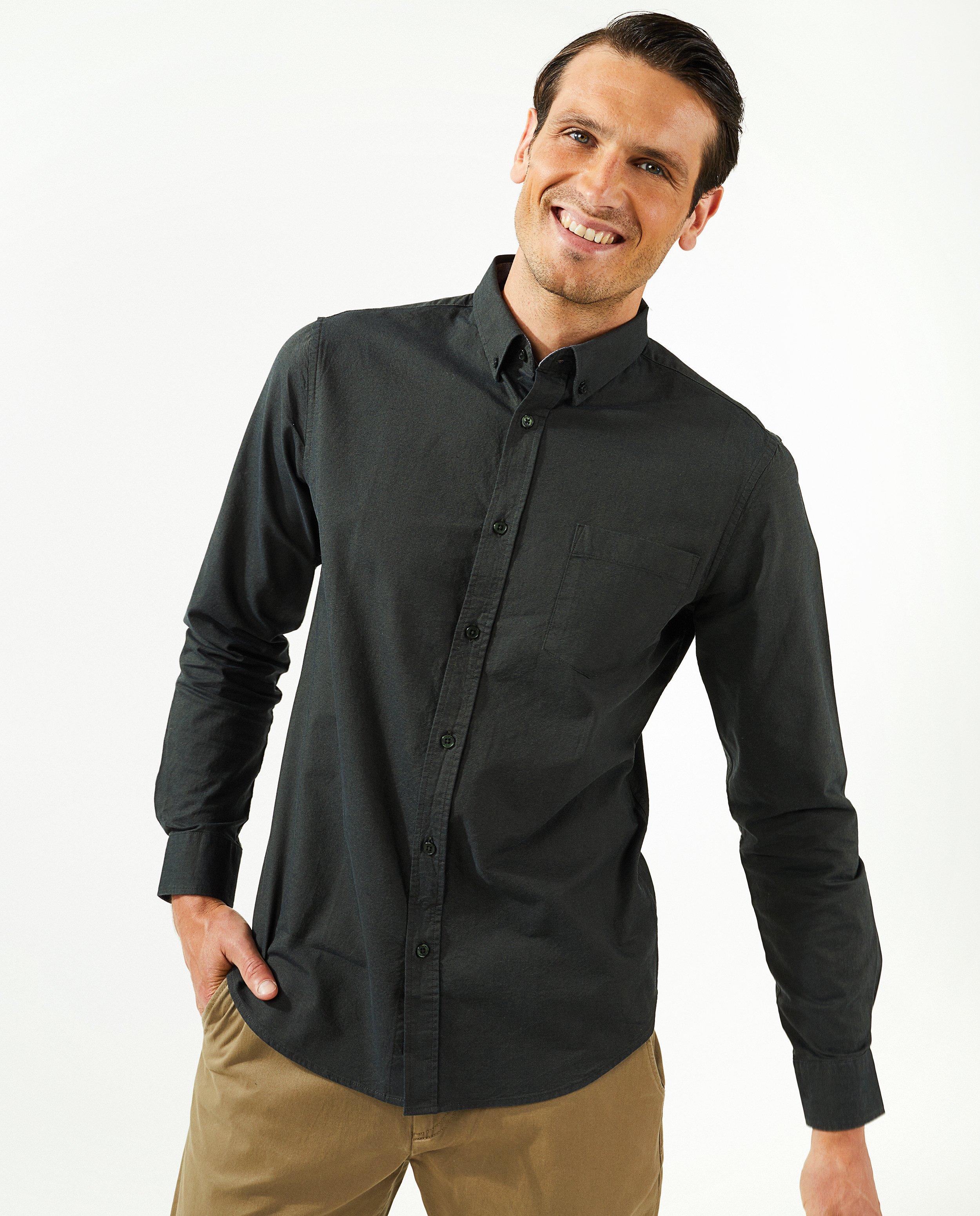 Chemises - Chemise vert foncé