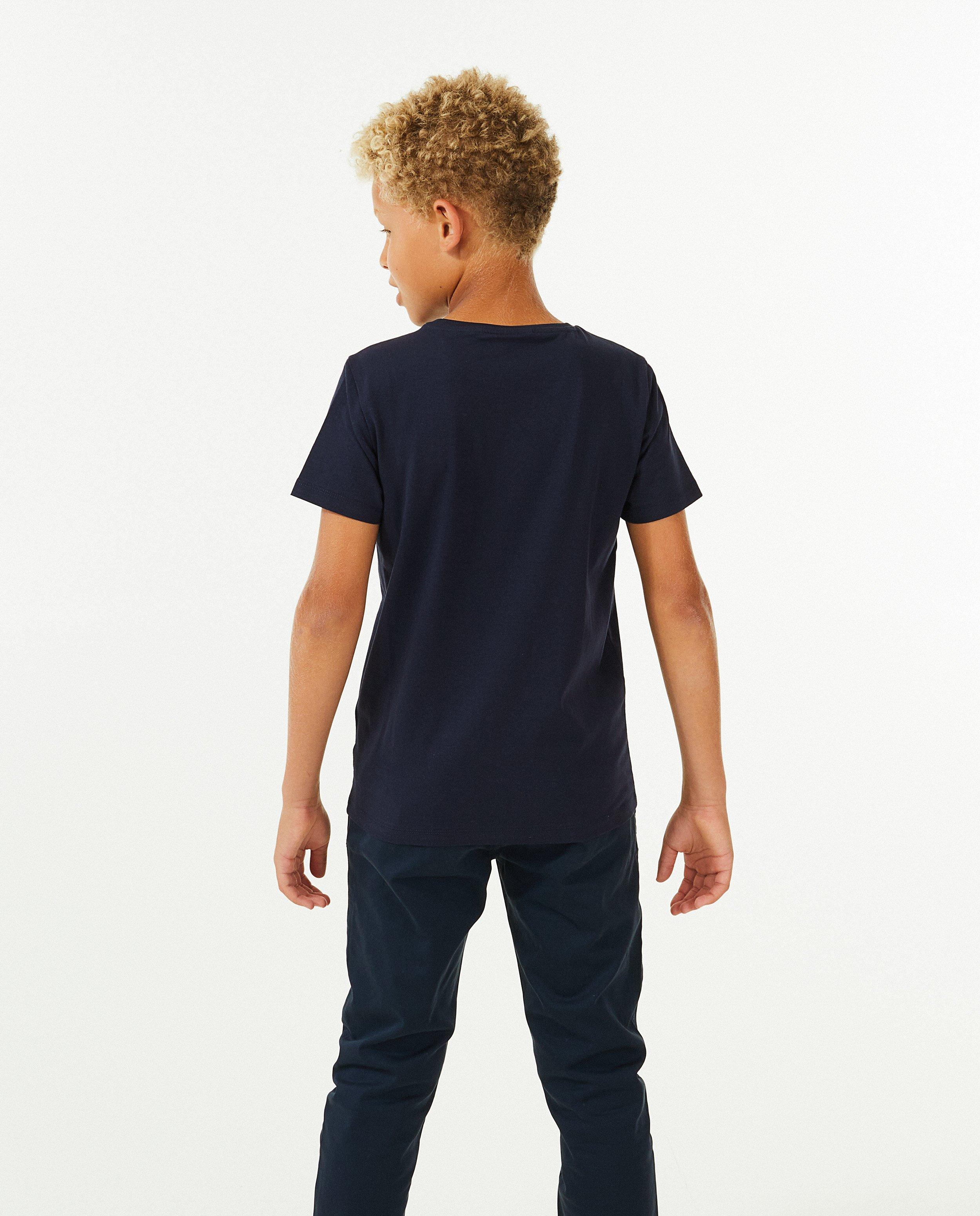 T-shirts - Donkerblauw T-shirt met borstzak