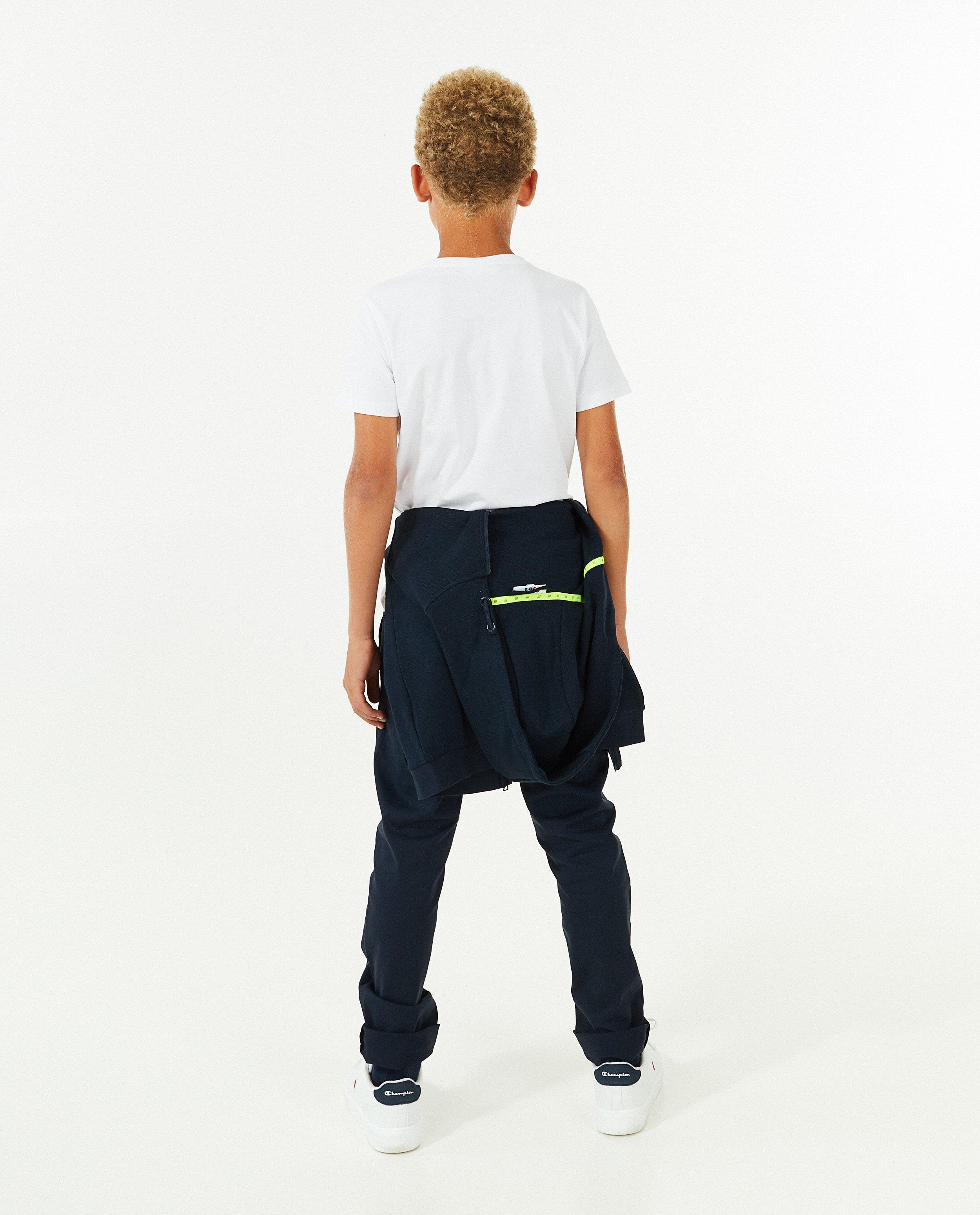 T-shirts - Donkerblauw T-shirt met borstzak