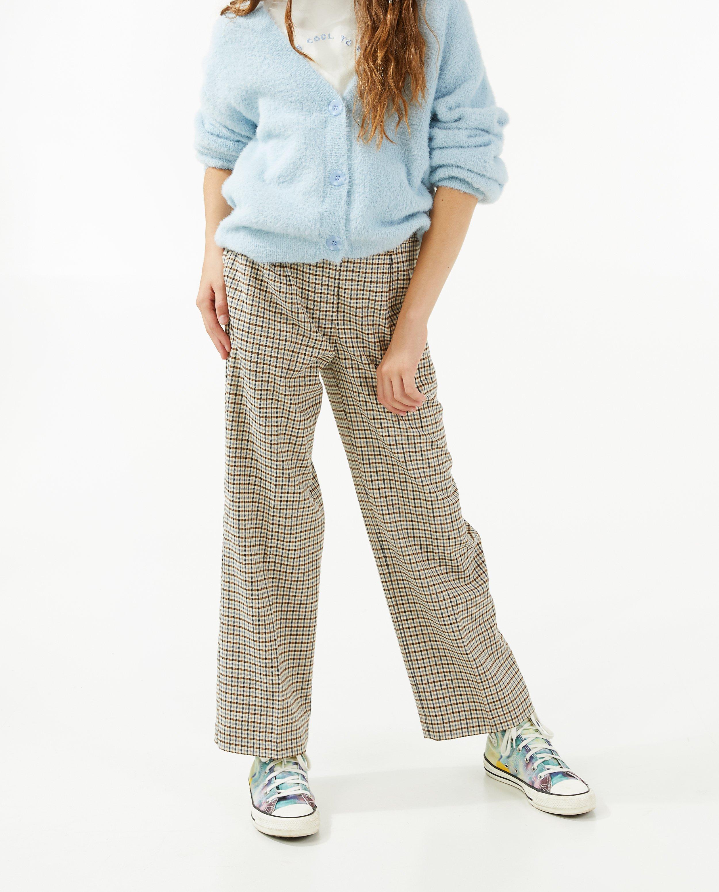 Broeken - Broek met ruitpatroon
