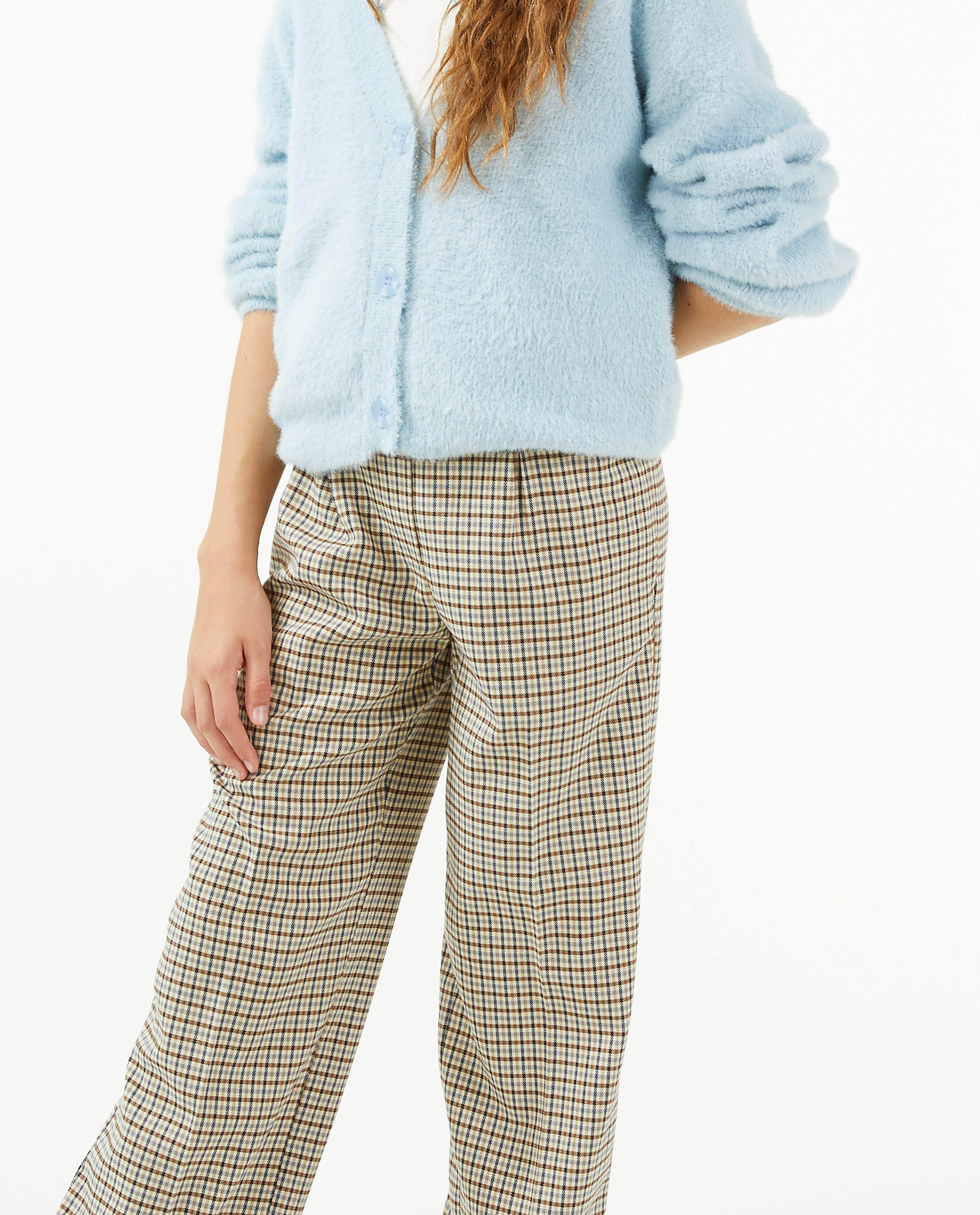 Broeken - Broek met ruitpatroon