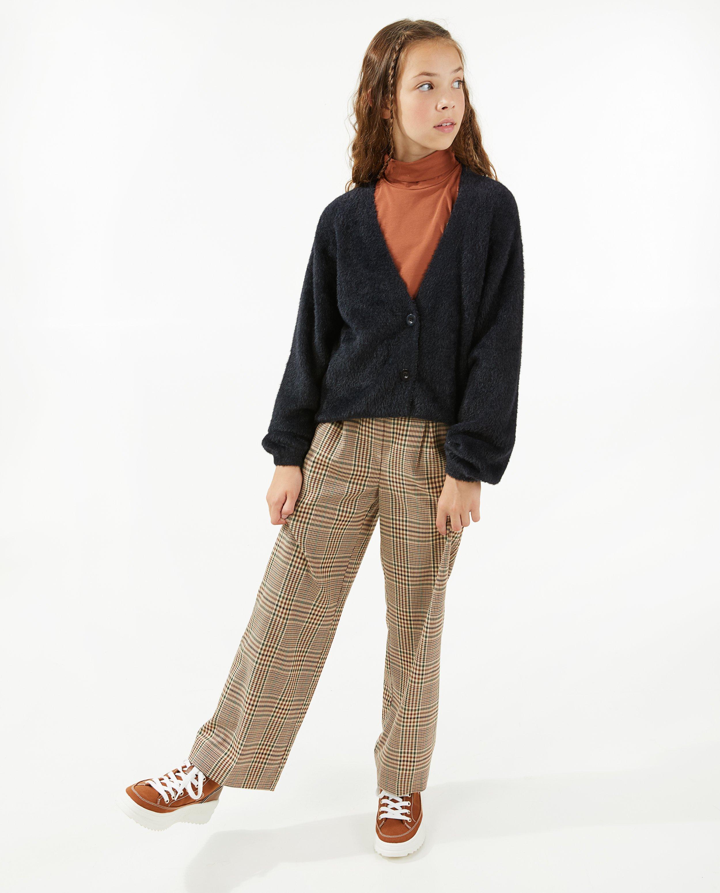 Broeken - Broek met ruitpatroon