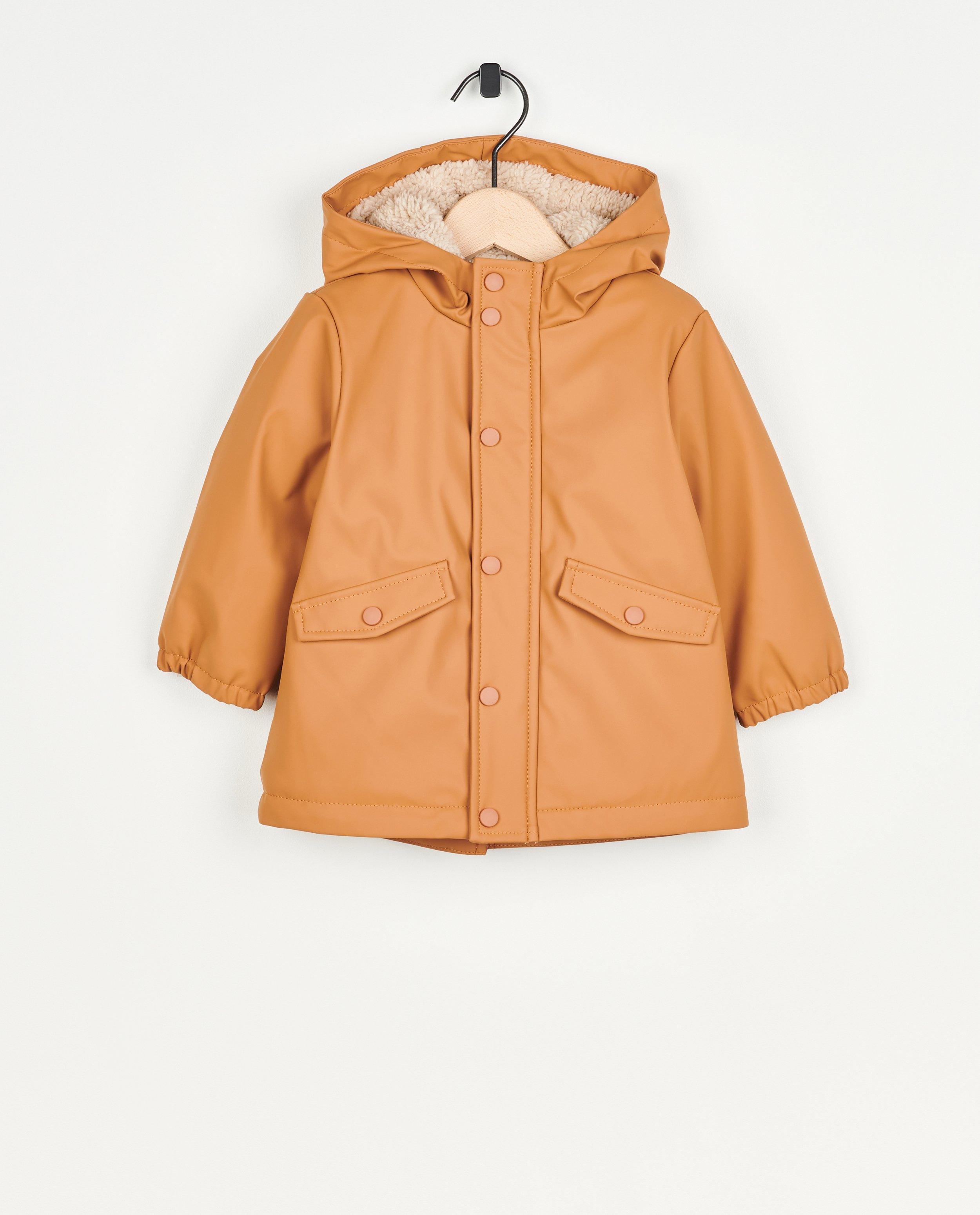 Bruine regenjas met teddy - Product Detail - beige - afbeelding nummer 2