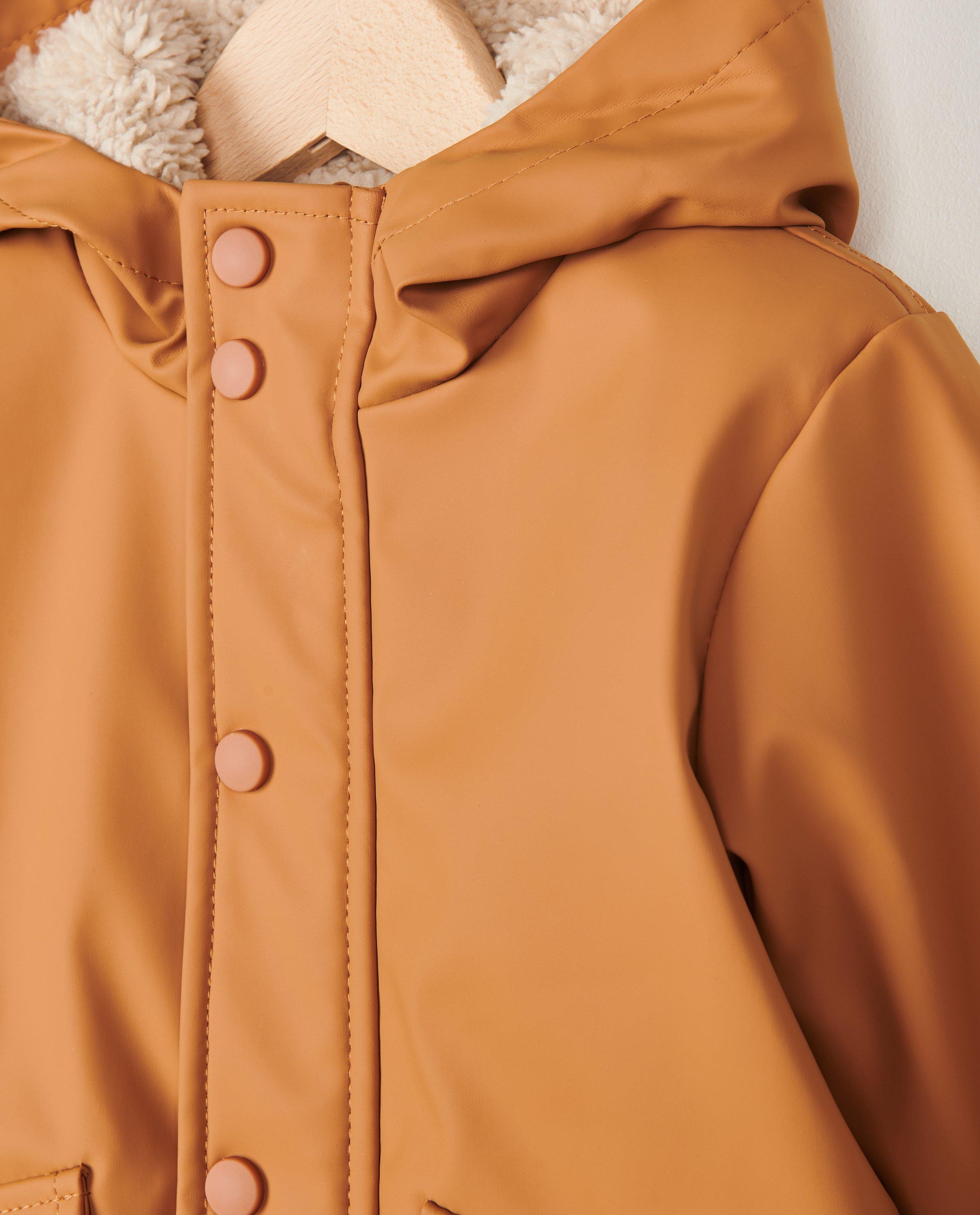 Bruine regenjas met teddy - Product Detail - beige - afbeelding nummer 4