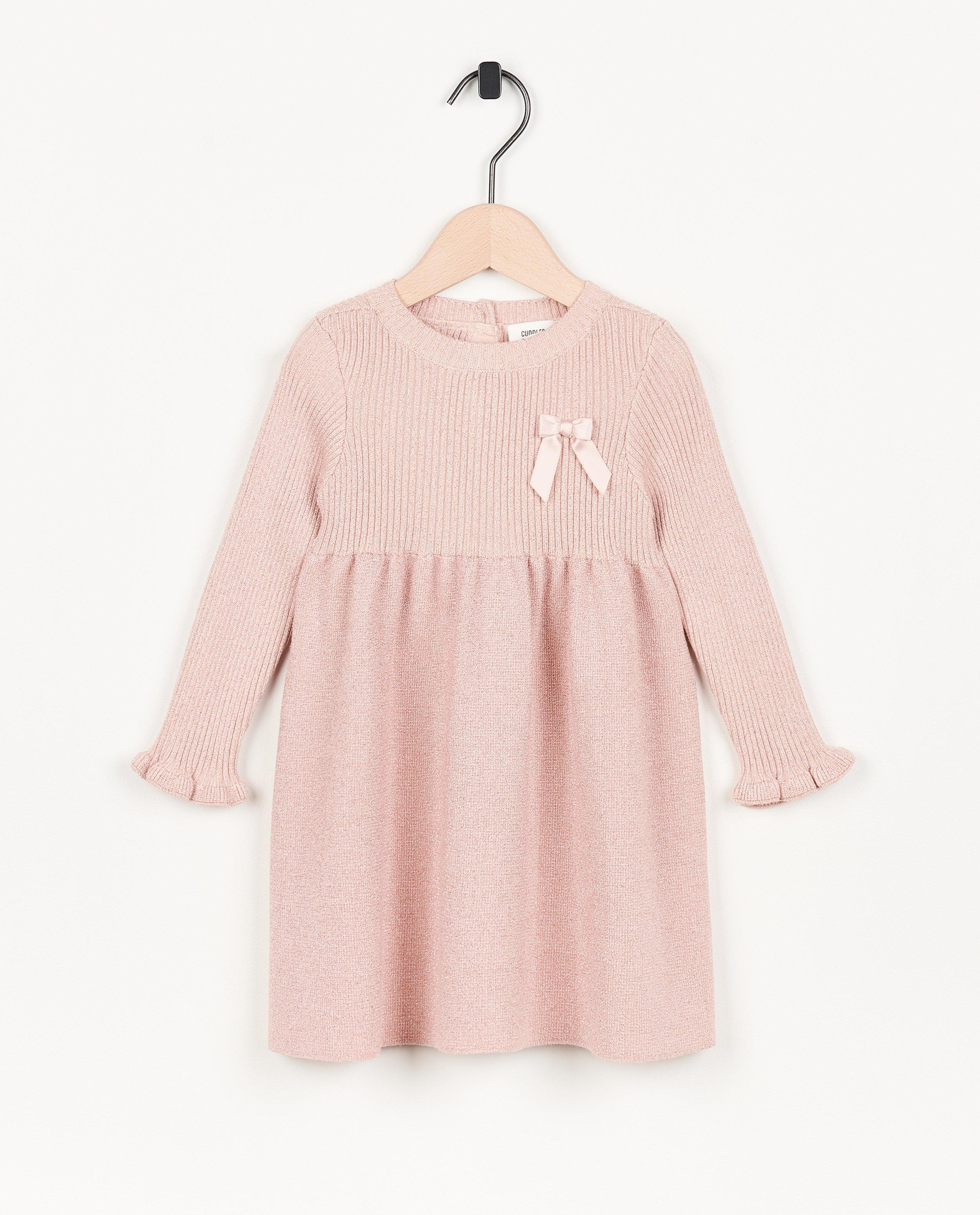 Glitterjurk van fijne brei Feest - null - Cuddles and Smiles