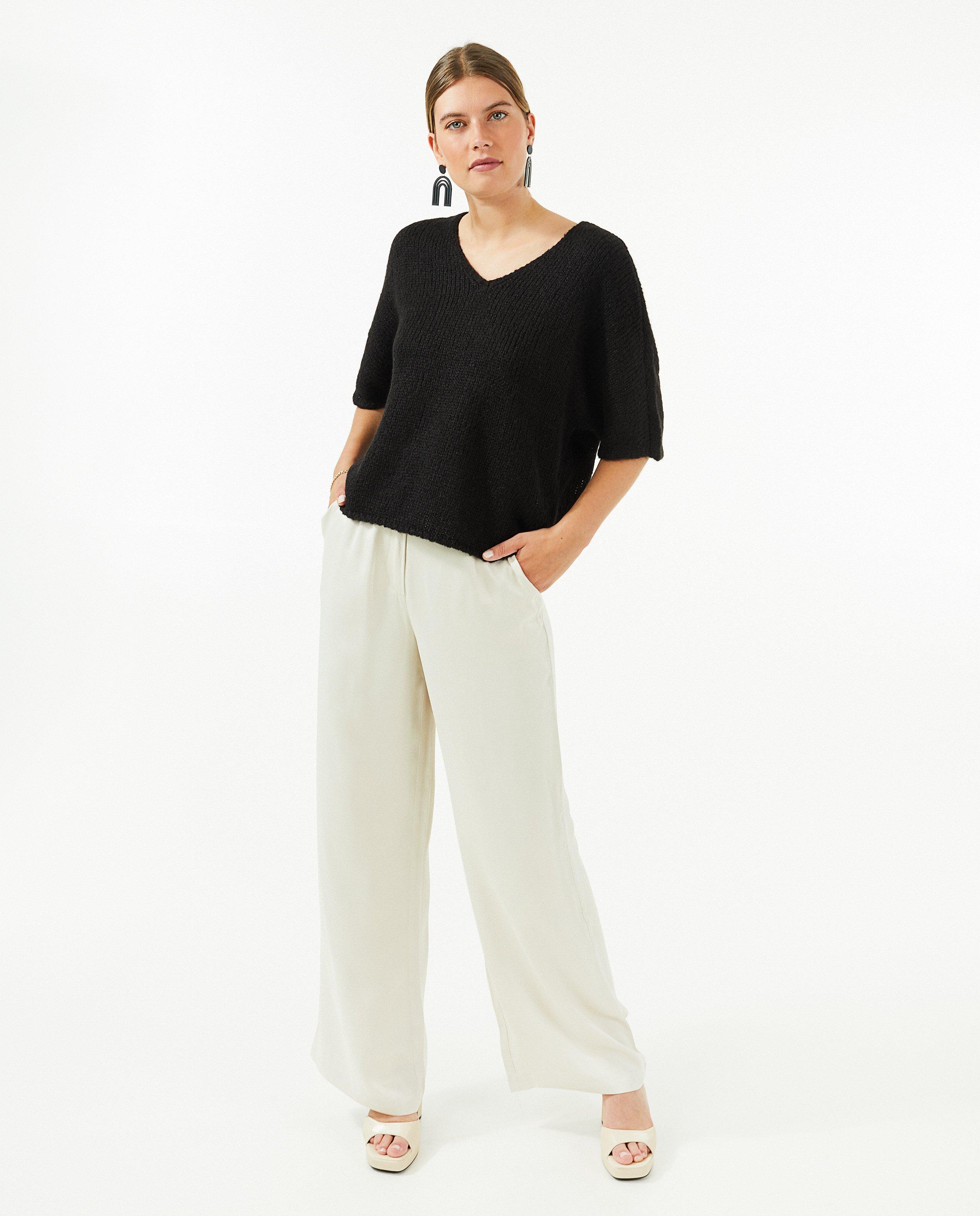 Pulls - Pull beige en laine