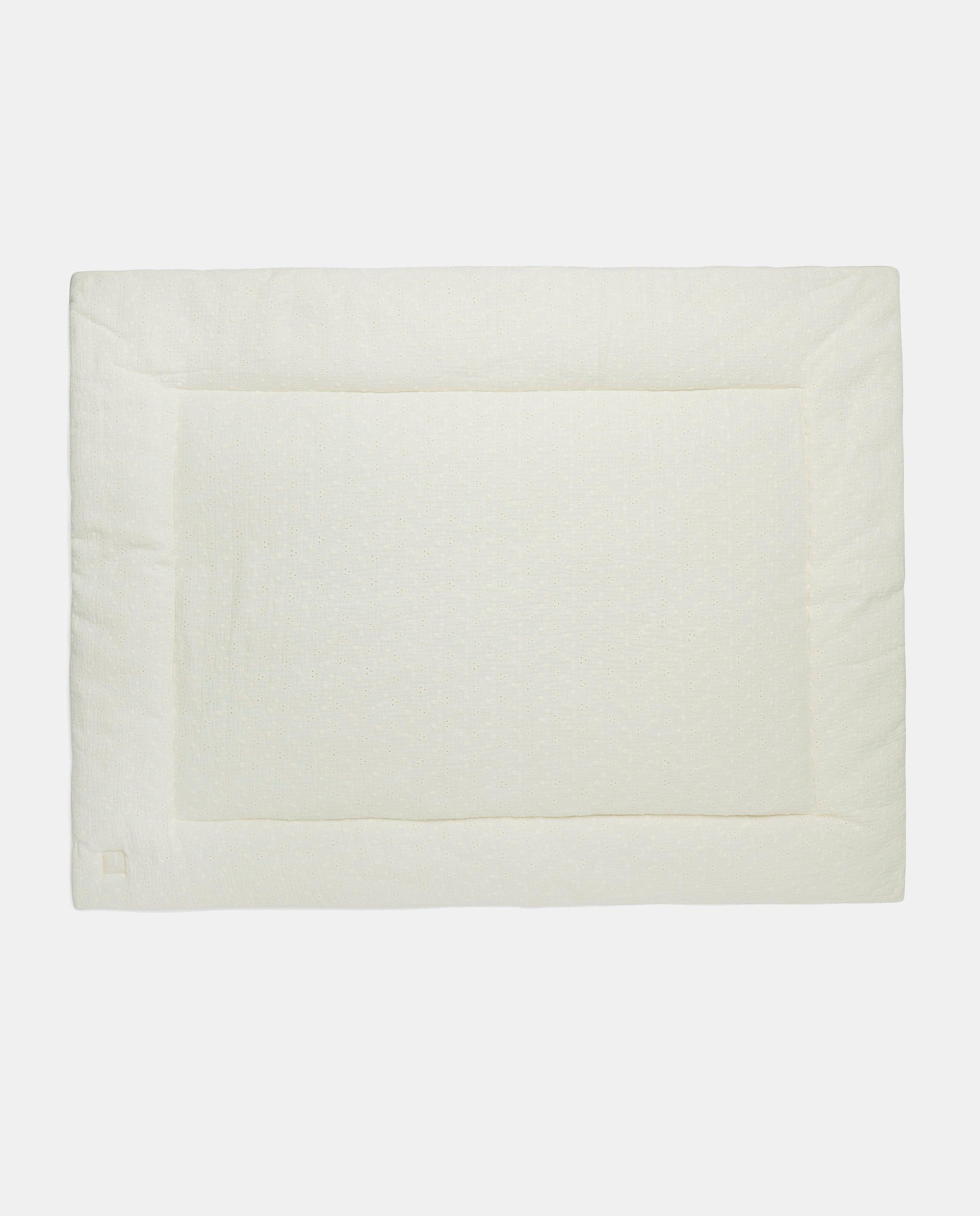 Tapis de parc &eacute;cru &agrave; partie ajour&eacute;e - D&eacute;tails du produit - blanc - image num&eacute;ro 1