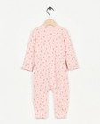 Pyjamas - Pyjama rose à imprimé