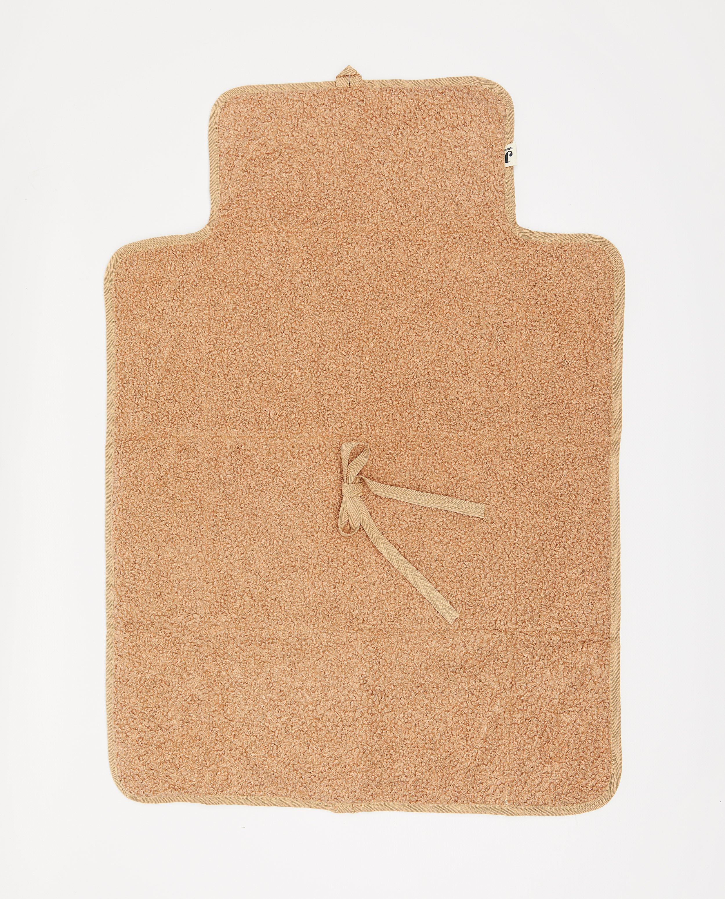 Babyspulletjes - Bruine verschoonmat teddy