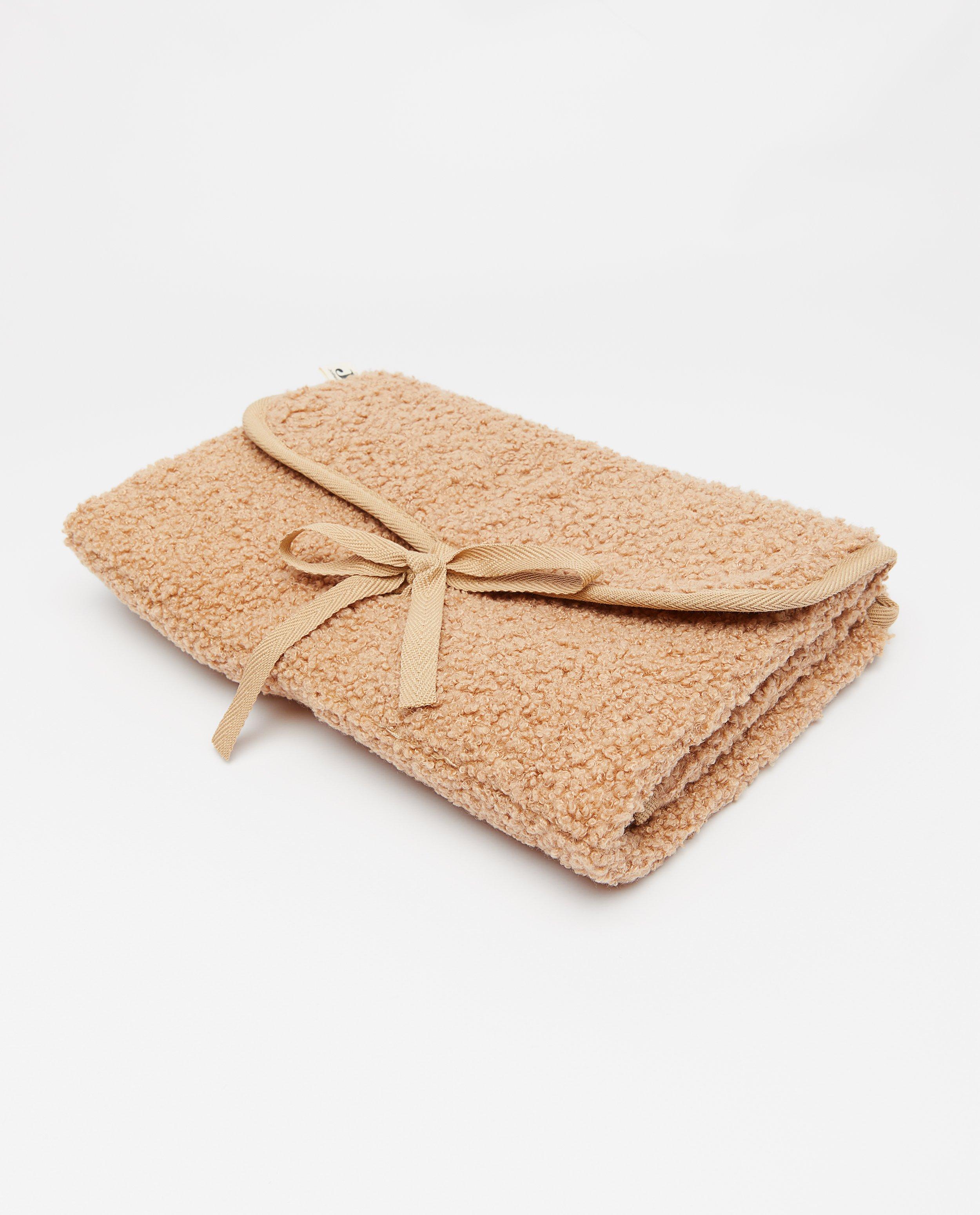 Babyspulletjes - Bruine verschoonmat teddy