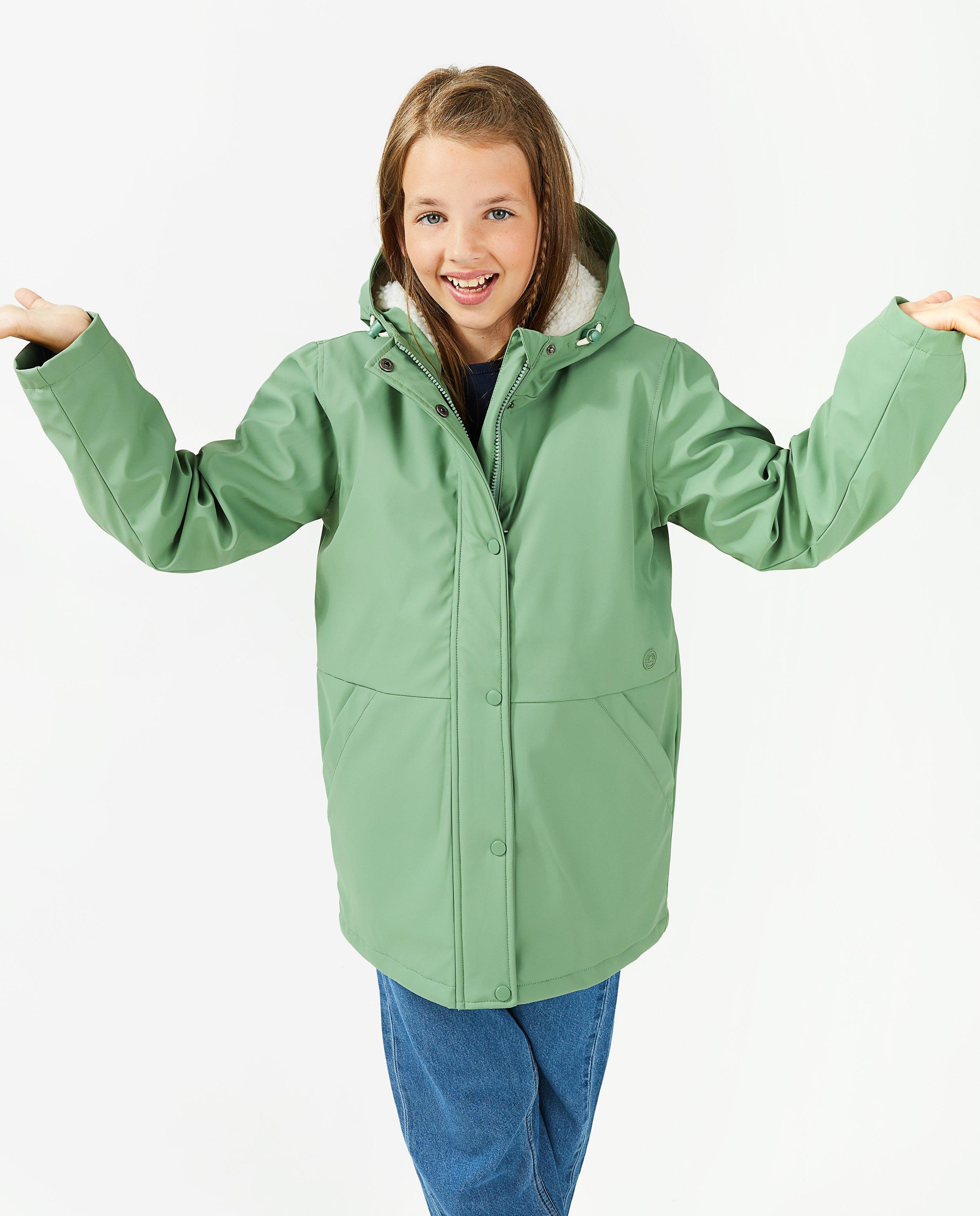 Rubberen regenjas top