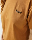 Bruin T-shirt met opschrift - null - Sora
