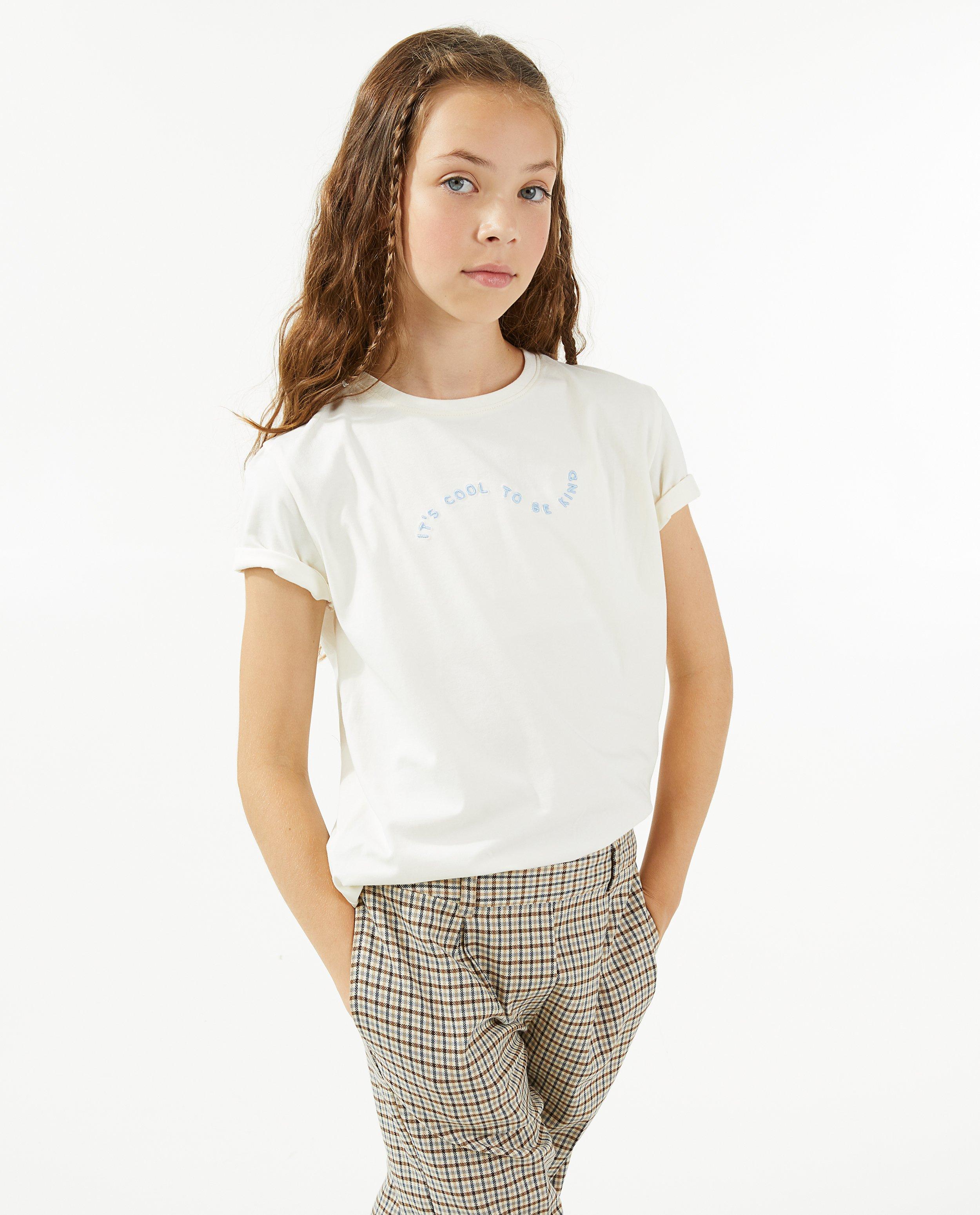 T-shirts - Zwart T-shirt met opschrift