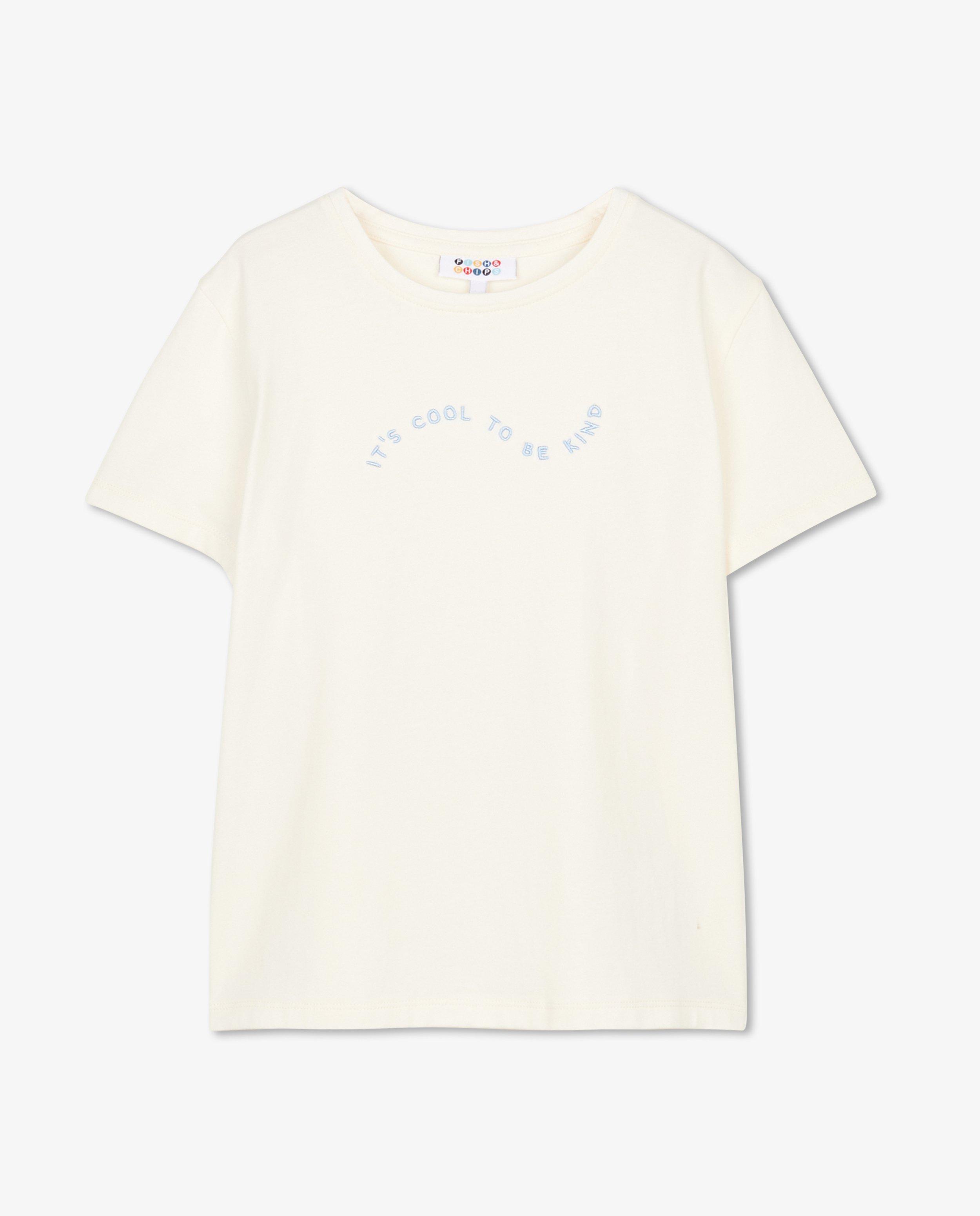 T-shirts - Zwart T-shirt met opschrift