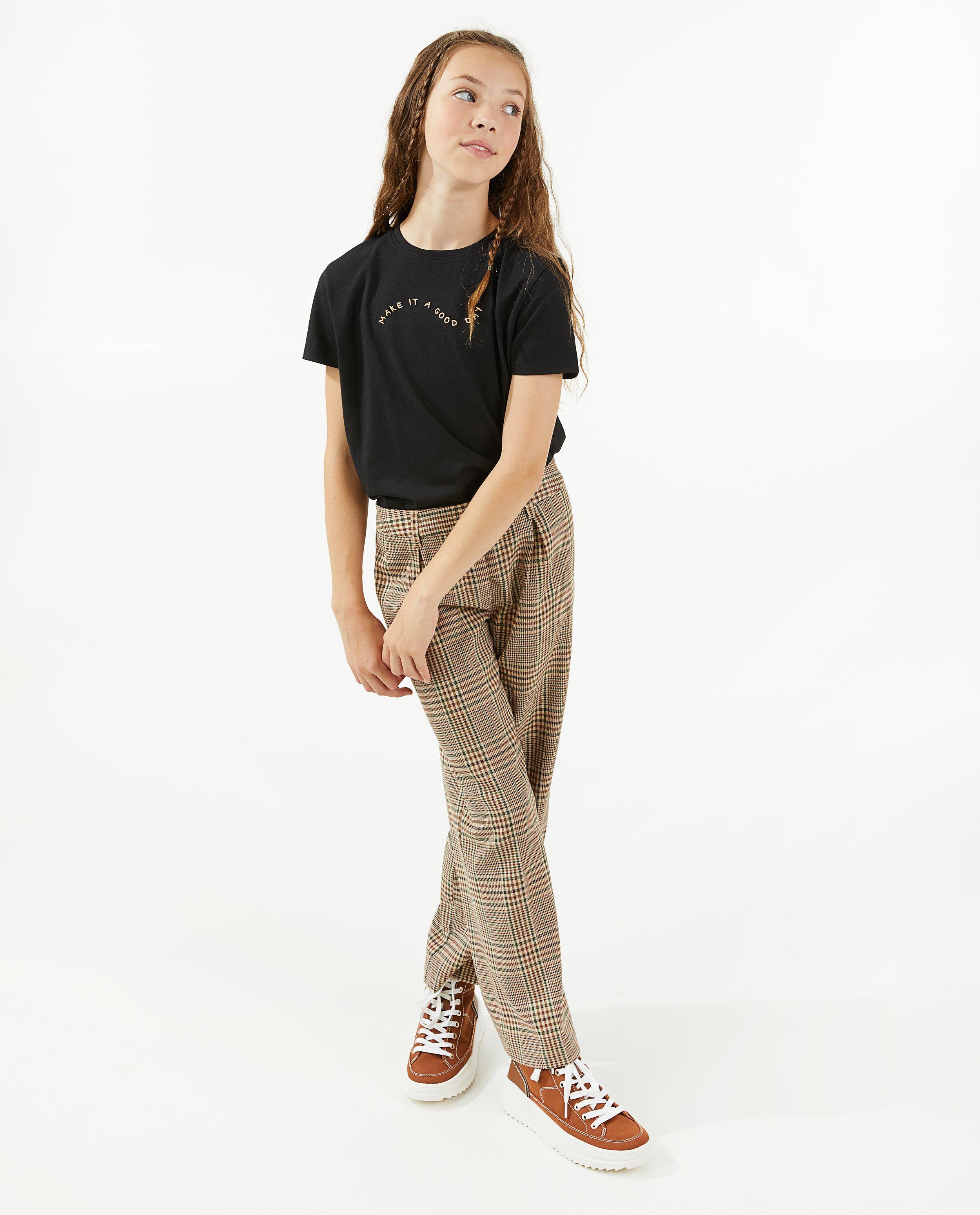 Ecru T-shirt met opschrift - null - Fish & Chips