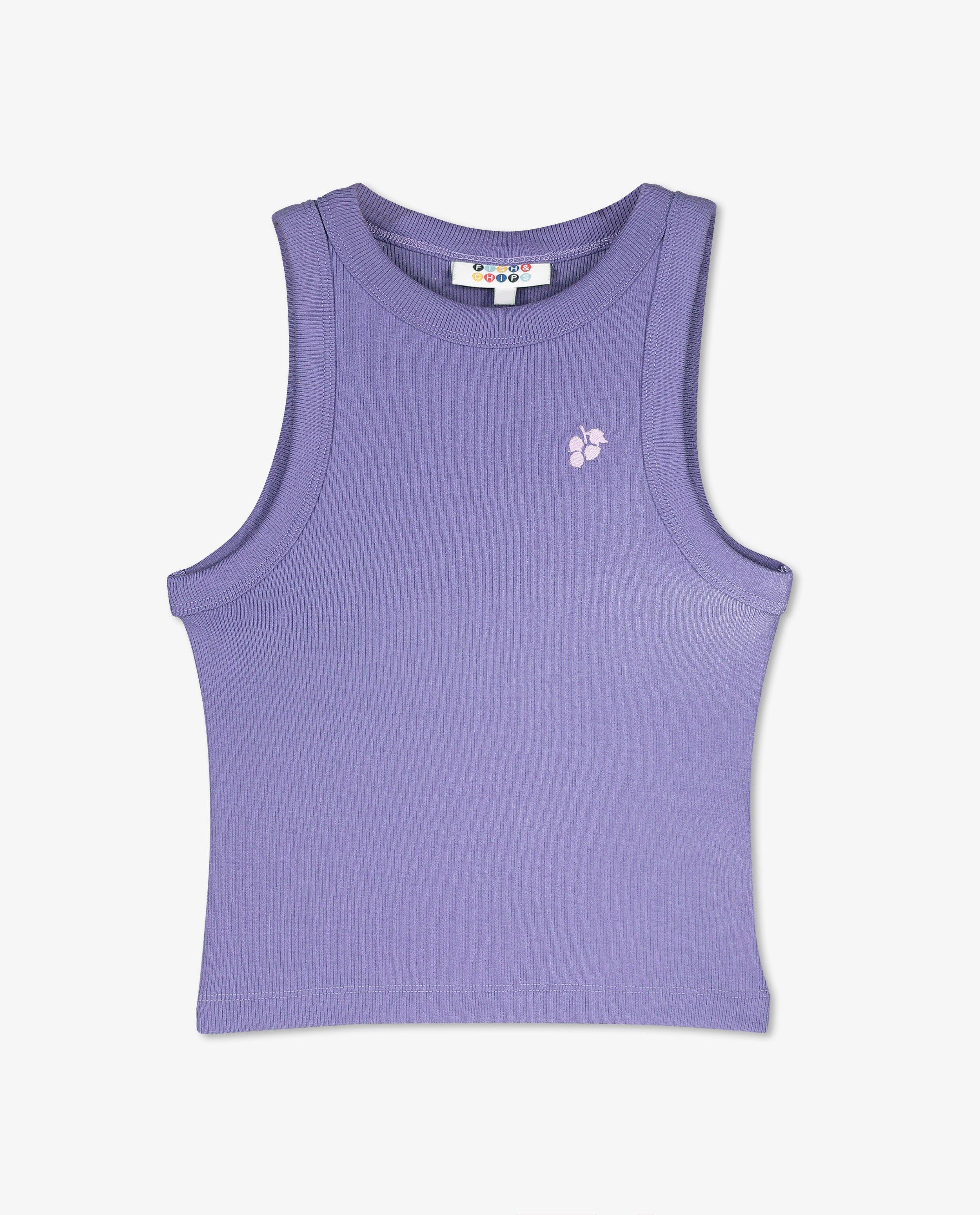T-shirts - Witte top met borduursel