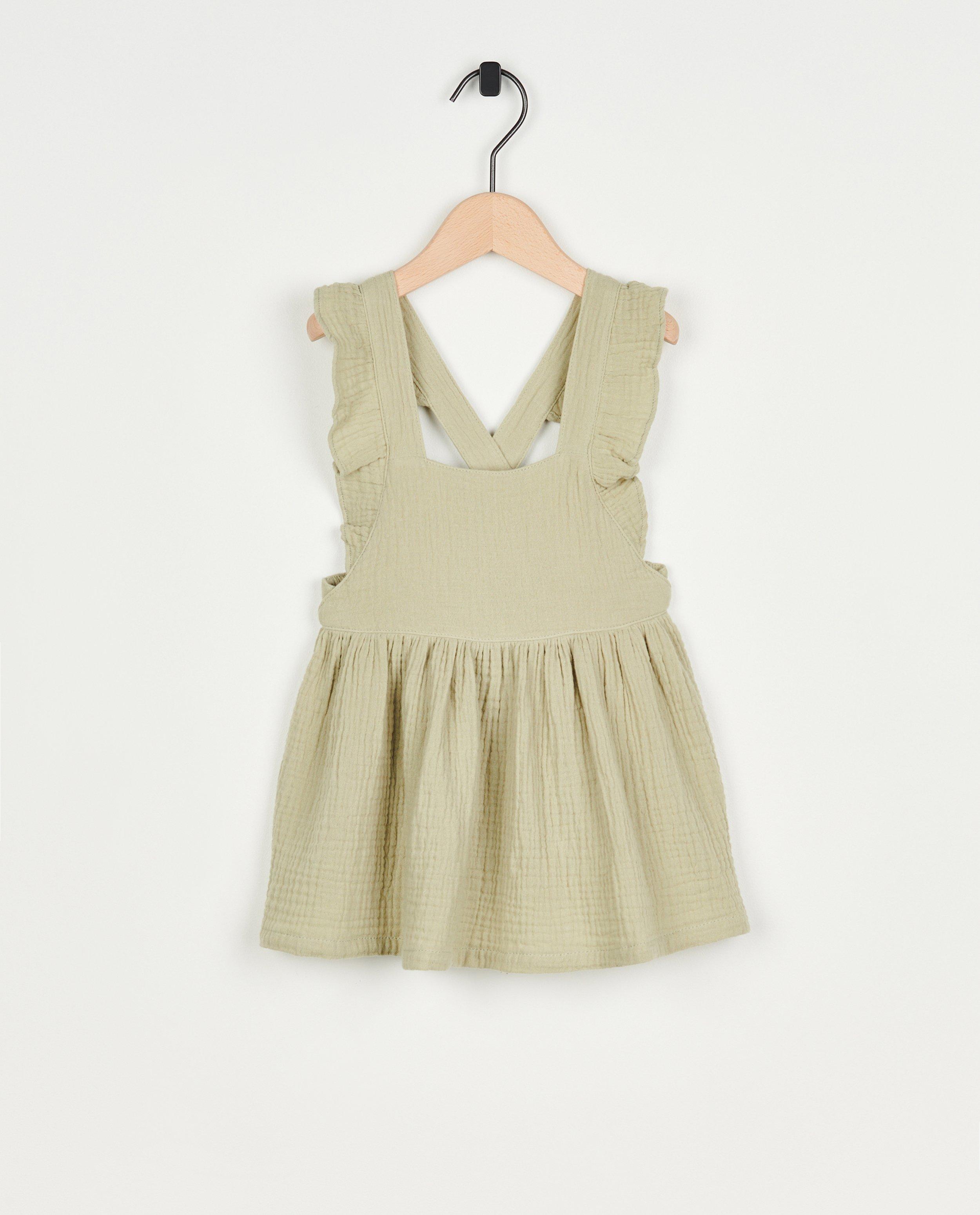 Robe-salopette en tétra - null - Cuddles and Smiles