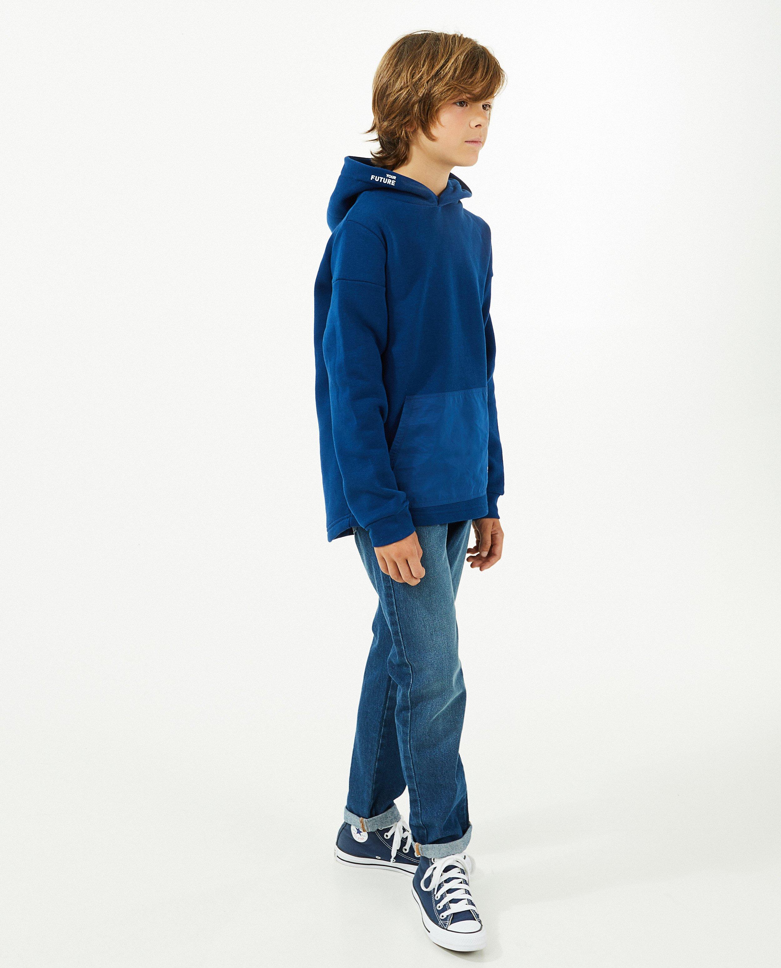 Hoodie brun - null - Fish & Chips