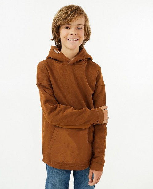 Sweaters - Bruine hoodie