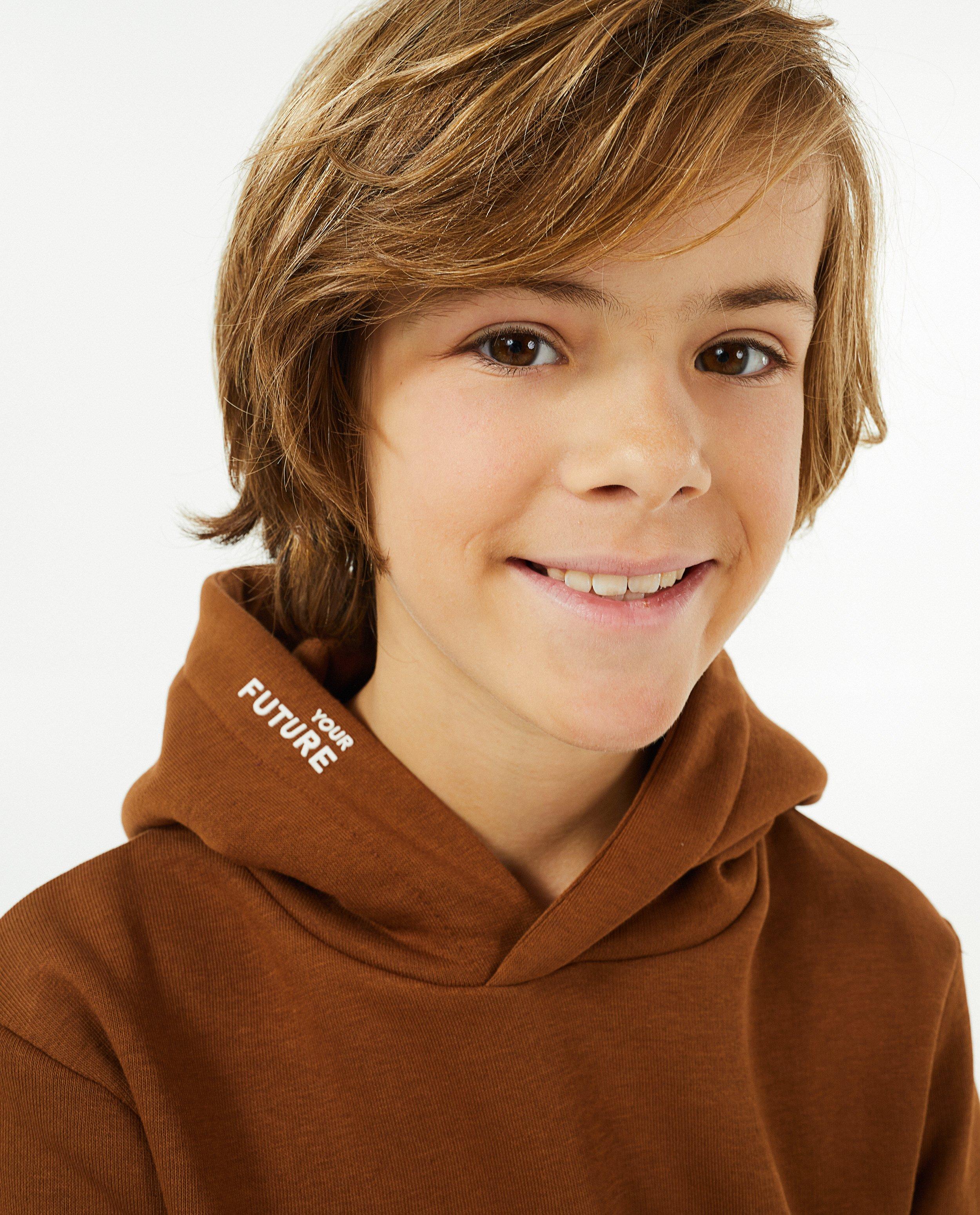 Sweaters - Bruine hoodie