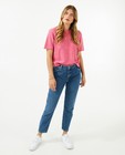 Blauwe jeans, mom fit - null - Sora