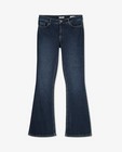 Jeans - Donkerblauwe jeans, bootcut fit