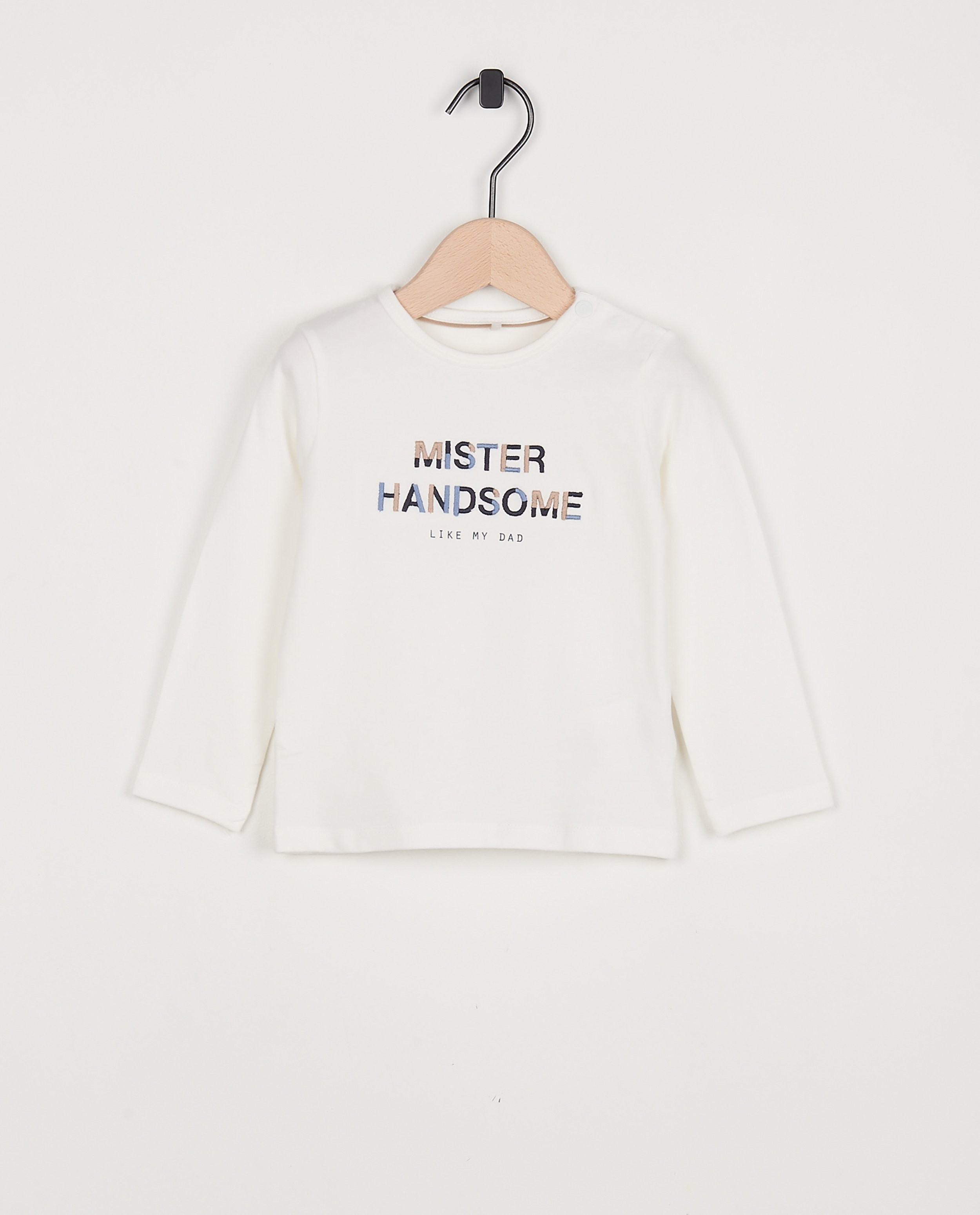Longsleeve met opschrift Feest - null - Cuddles and Smiles