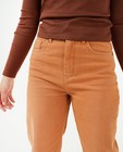 Jeans - Bruine broek, straight fit