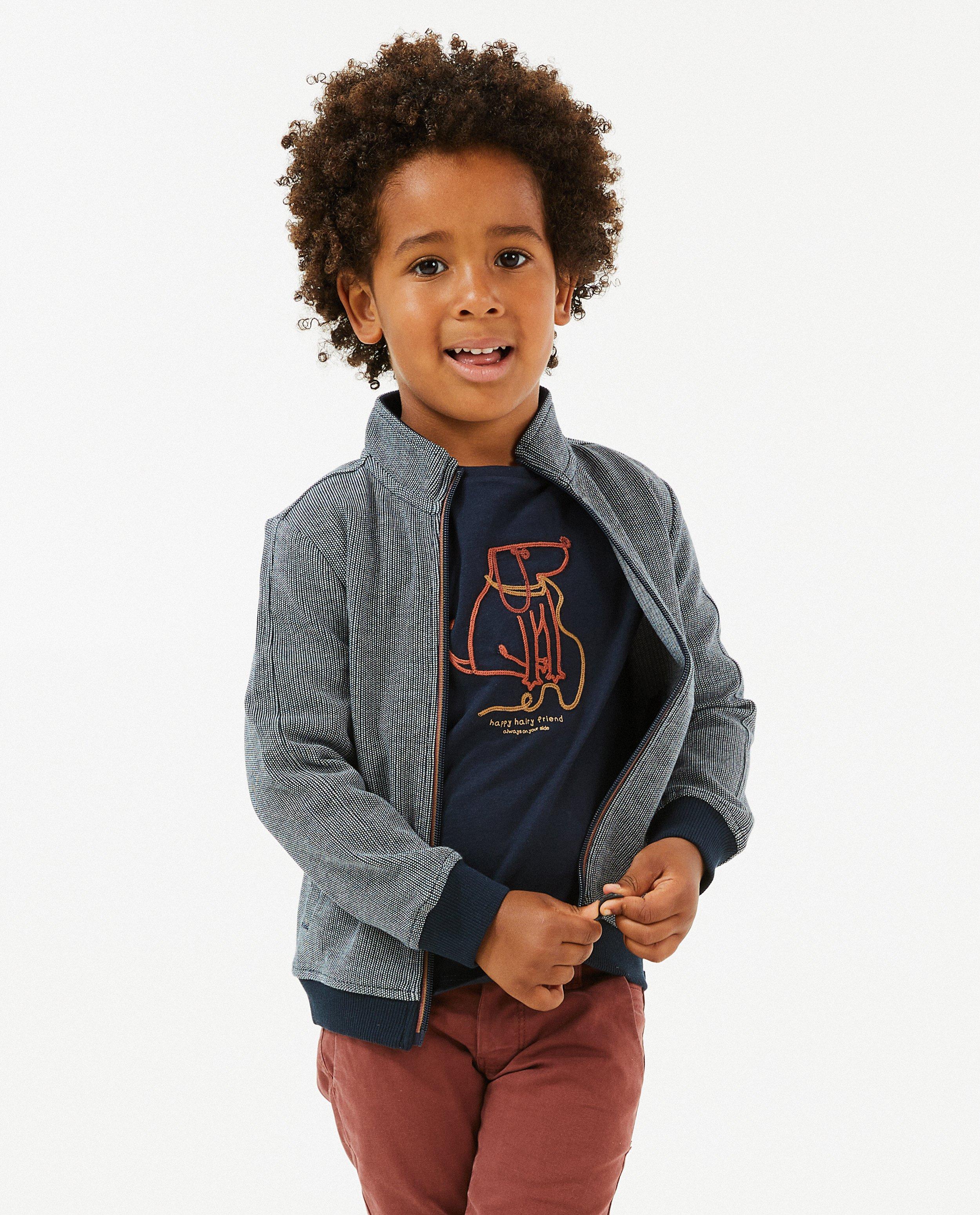 Cardigan - Cardigan met micropatroon