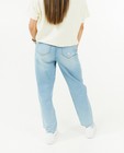 Jeans - Jeans mom bleu clair à imprimé