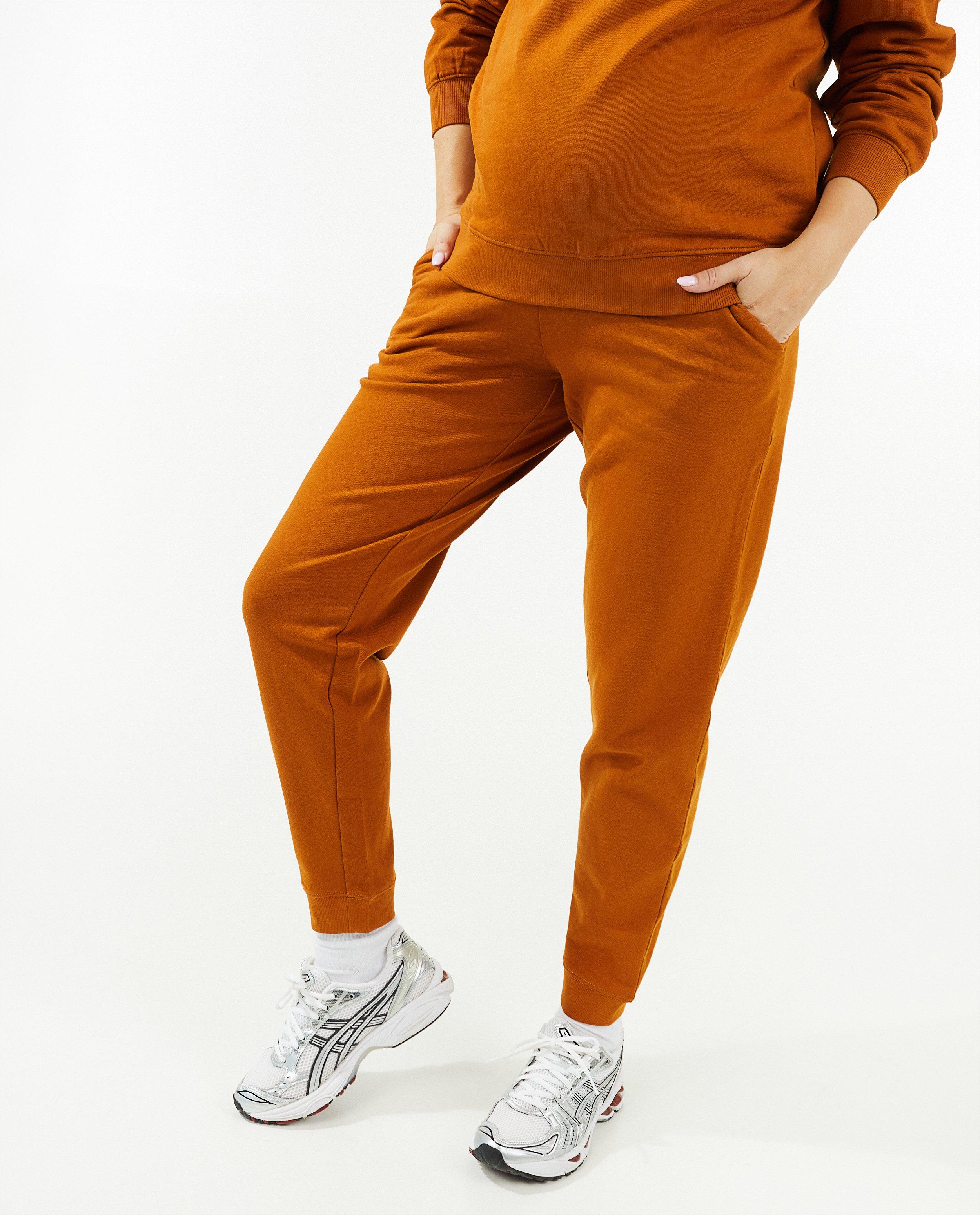 Broeken - Beige joggingbroek, zwangerschap