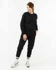 Zwarte sweater met geborduurd hartje - null - Atelier Maman