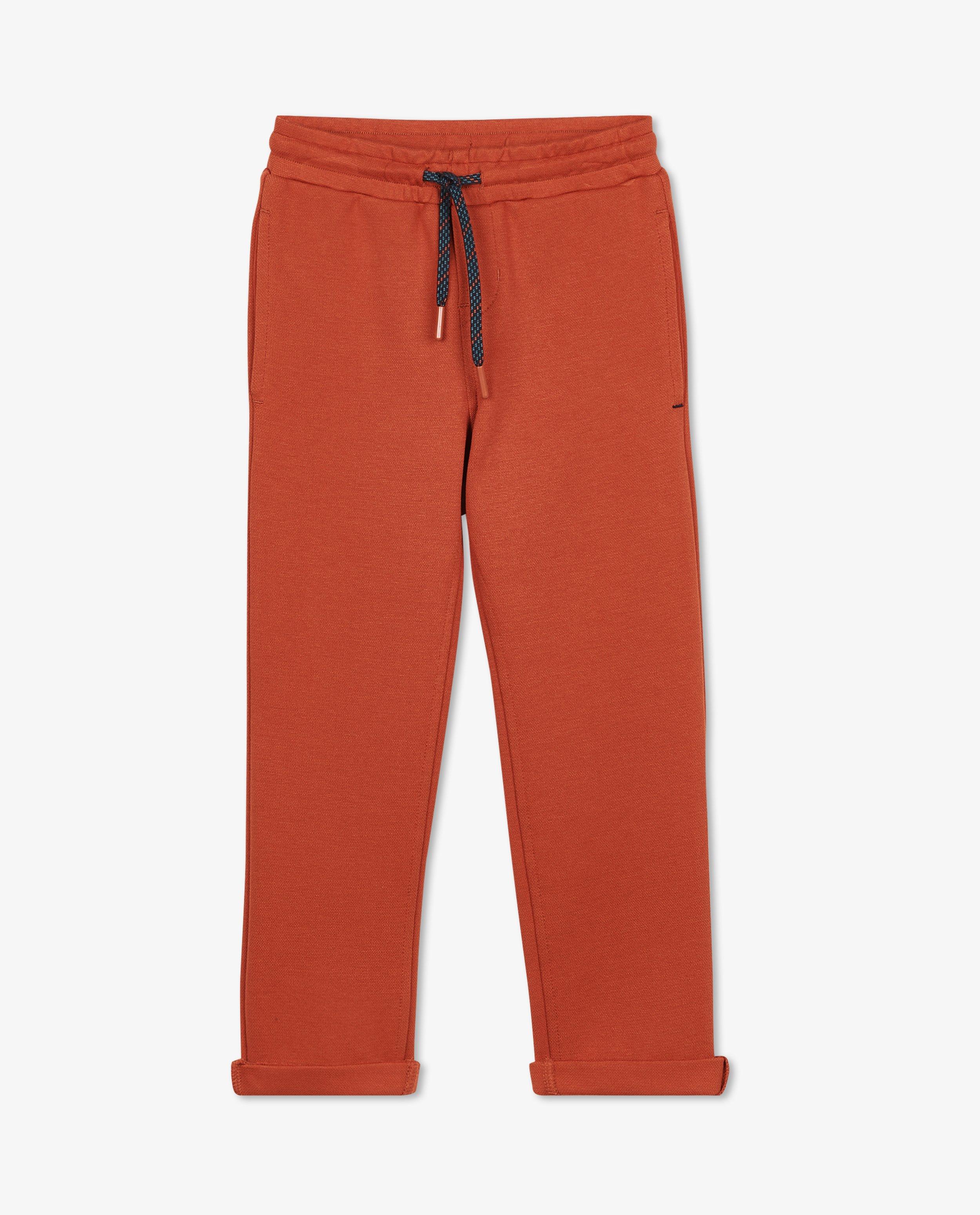 Broeken - Donkerblauwe broek met tunnelkoord