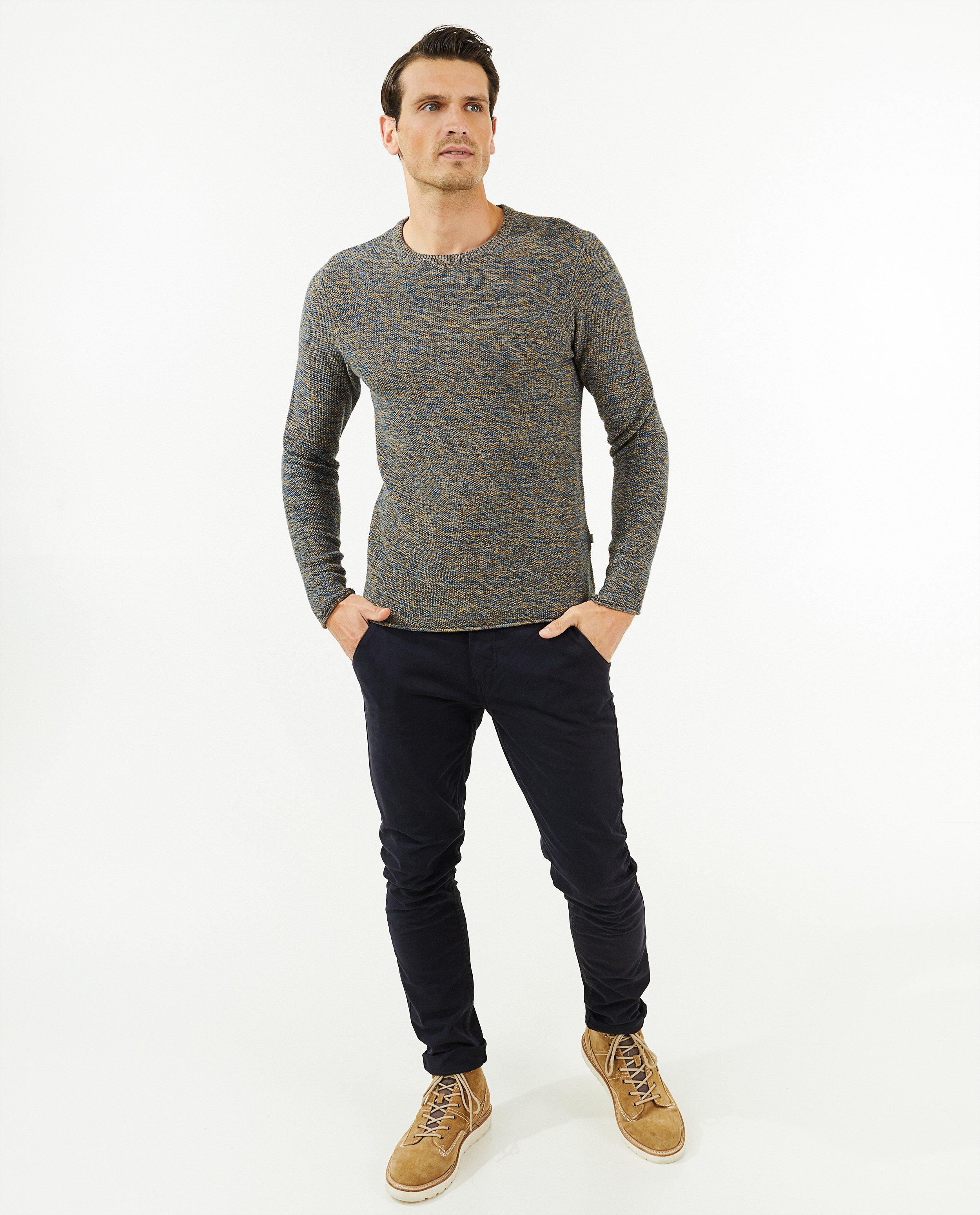 Pull bleu chiné - null - League Danois