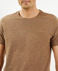 T-shirts - Gemêleerd bruin T-shirt