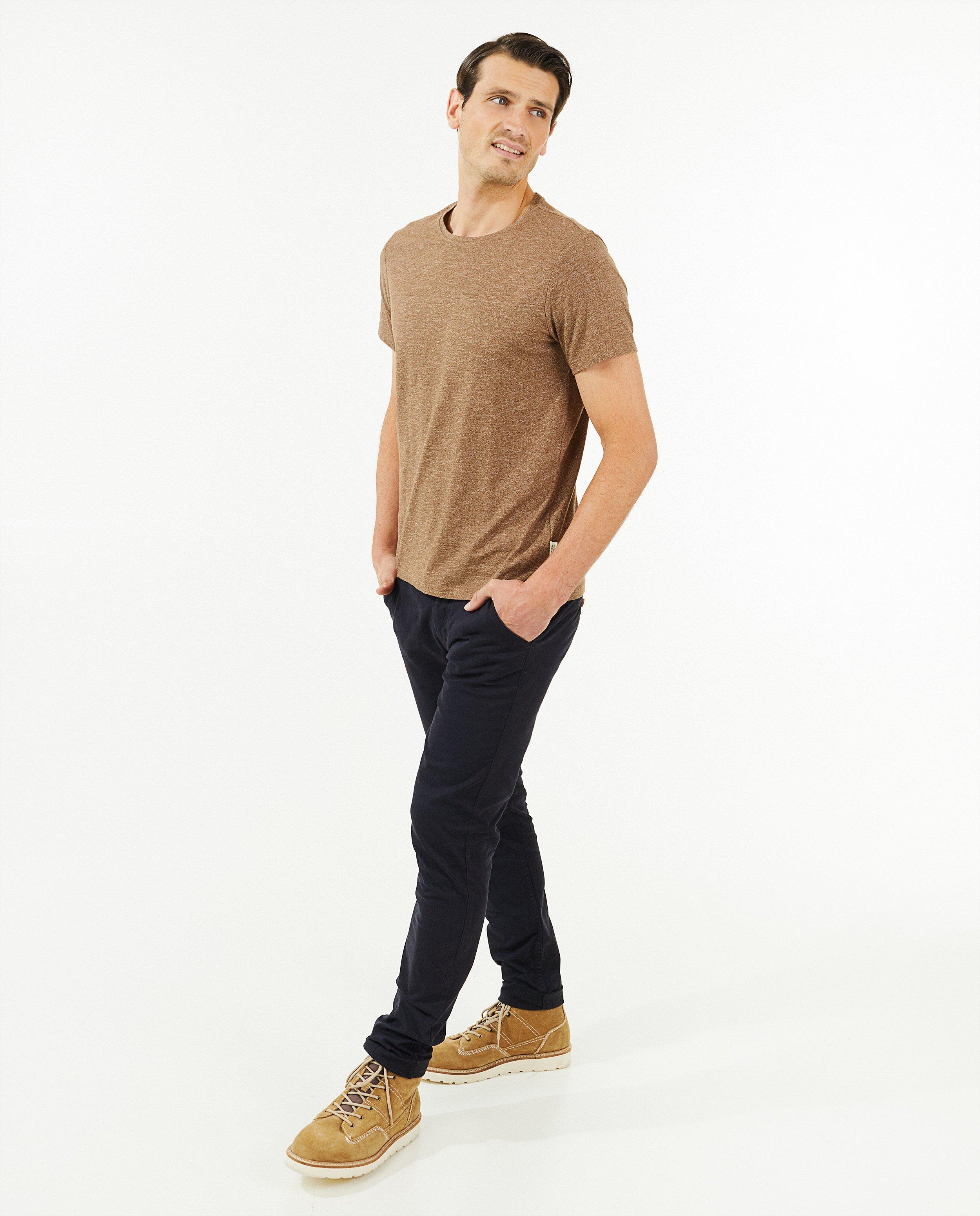 Chino kaki - D&eacute;tails du produit - bleu fonc&eacute; - image num&eacute;ro 1