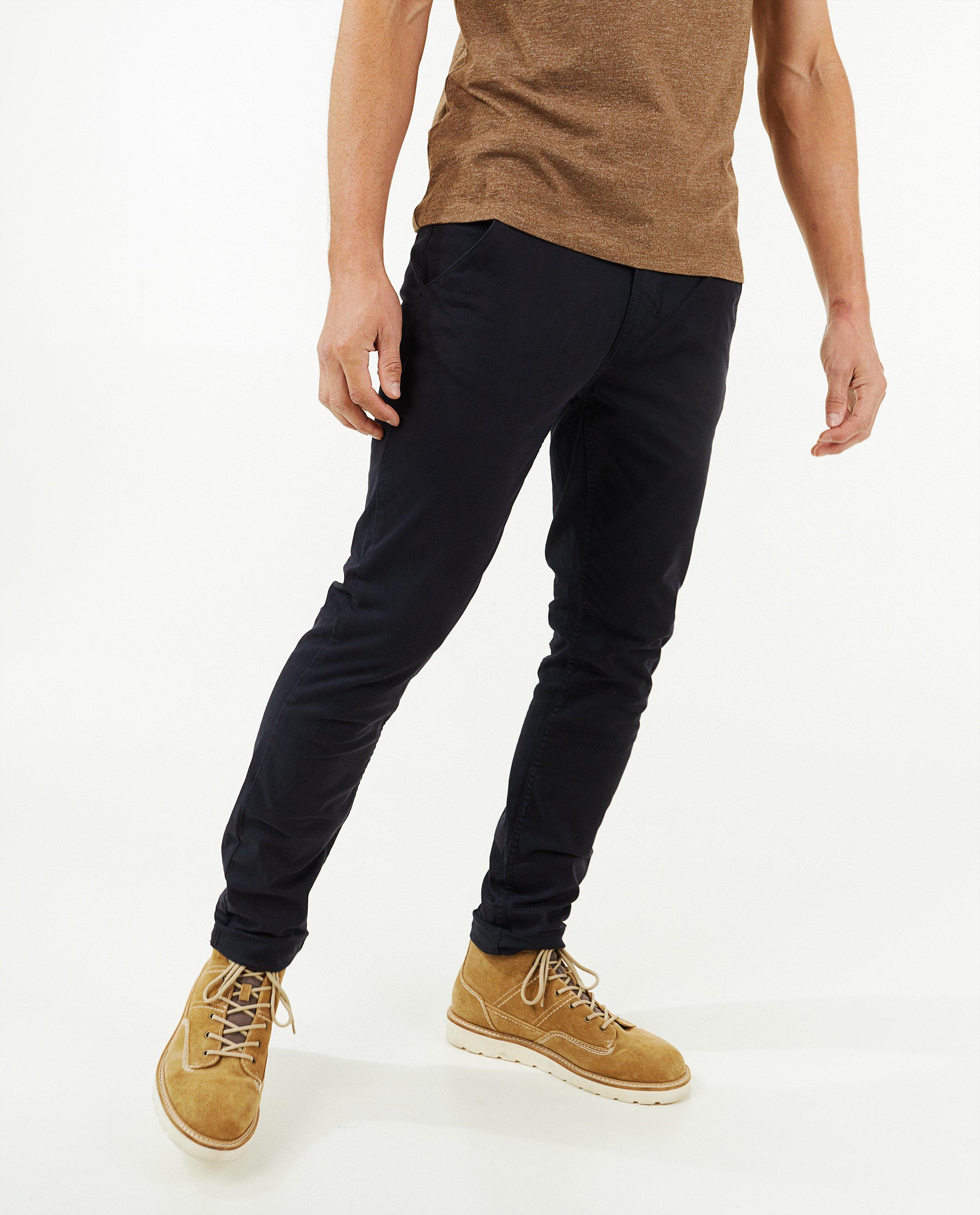 Chino kaki - D&eacute;tails du produit - bleu fonc&eacute; - image num&eacute;ro 2