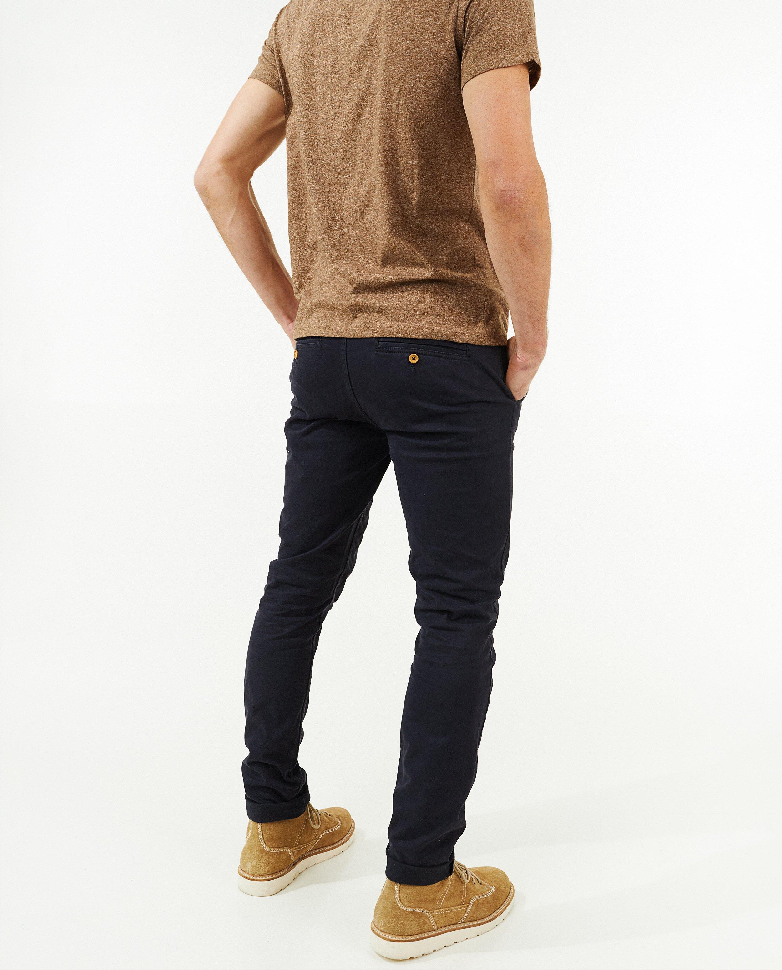 Chino kaki - D&eacute;tails du produit - bleu fonc&eacute; - image num&eacute;ro 3