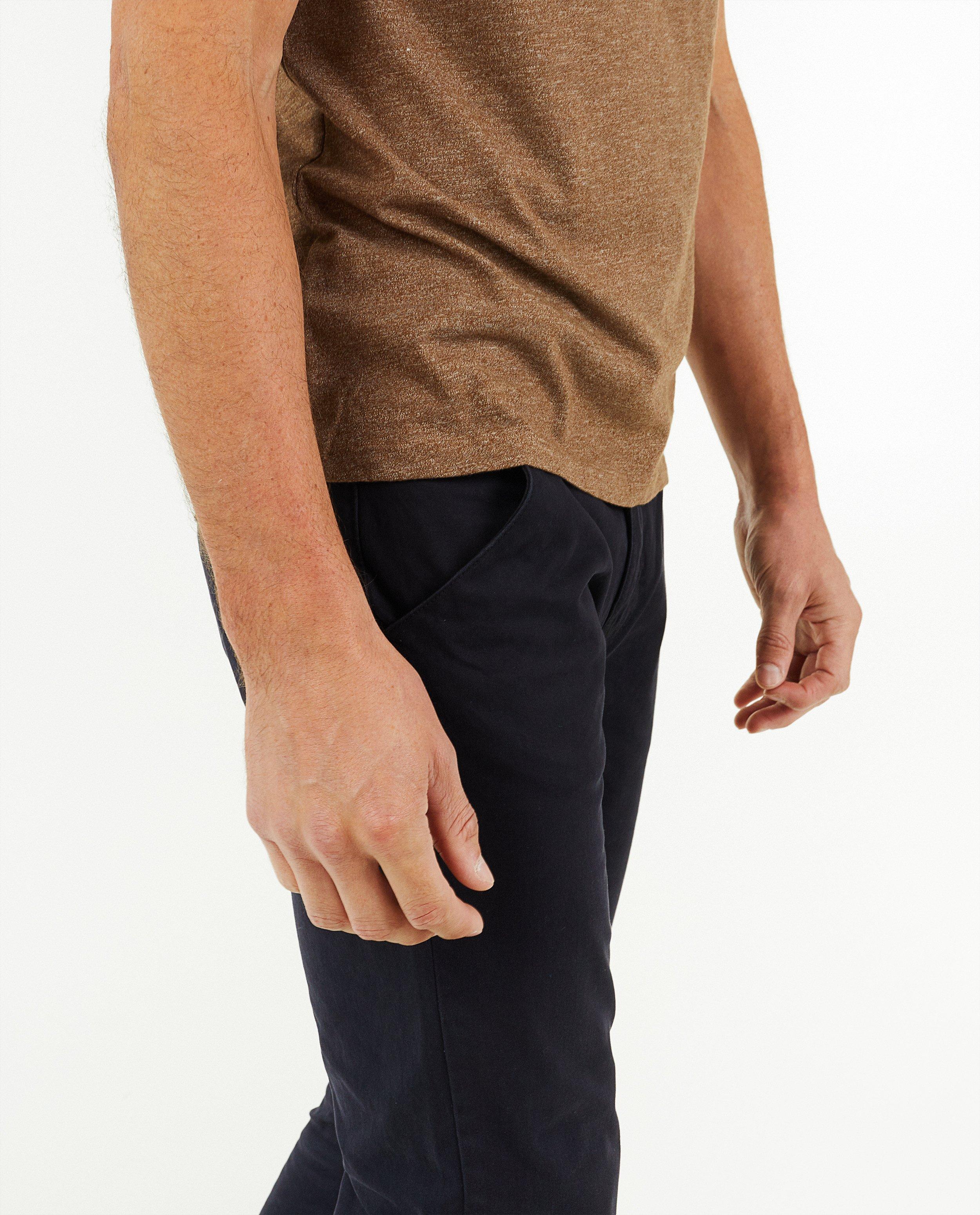 Chino kaki - D&eacute;tails du produit - bleu fonc&eacute; - image num&eacute;ro 4