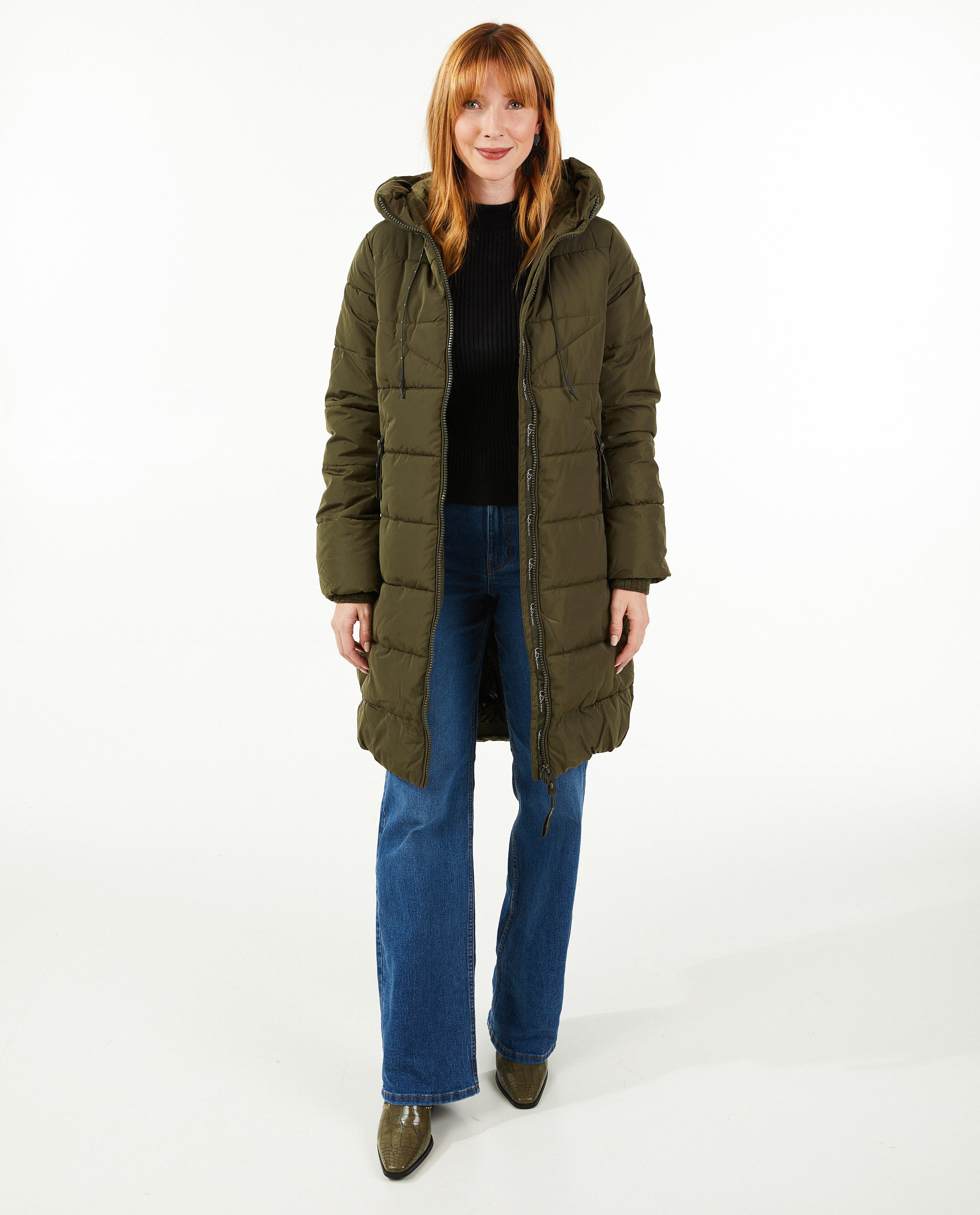 Groene winterjas - null - S. Oliver