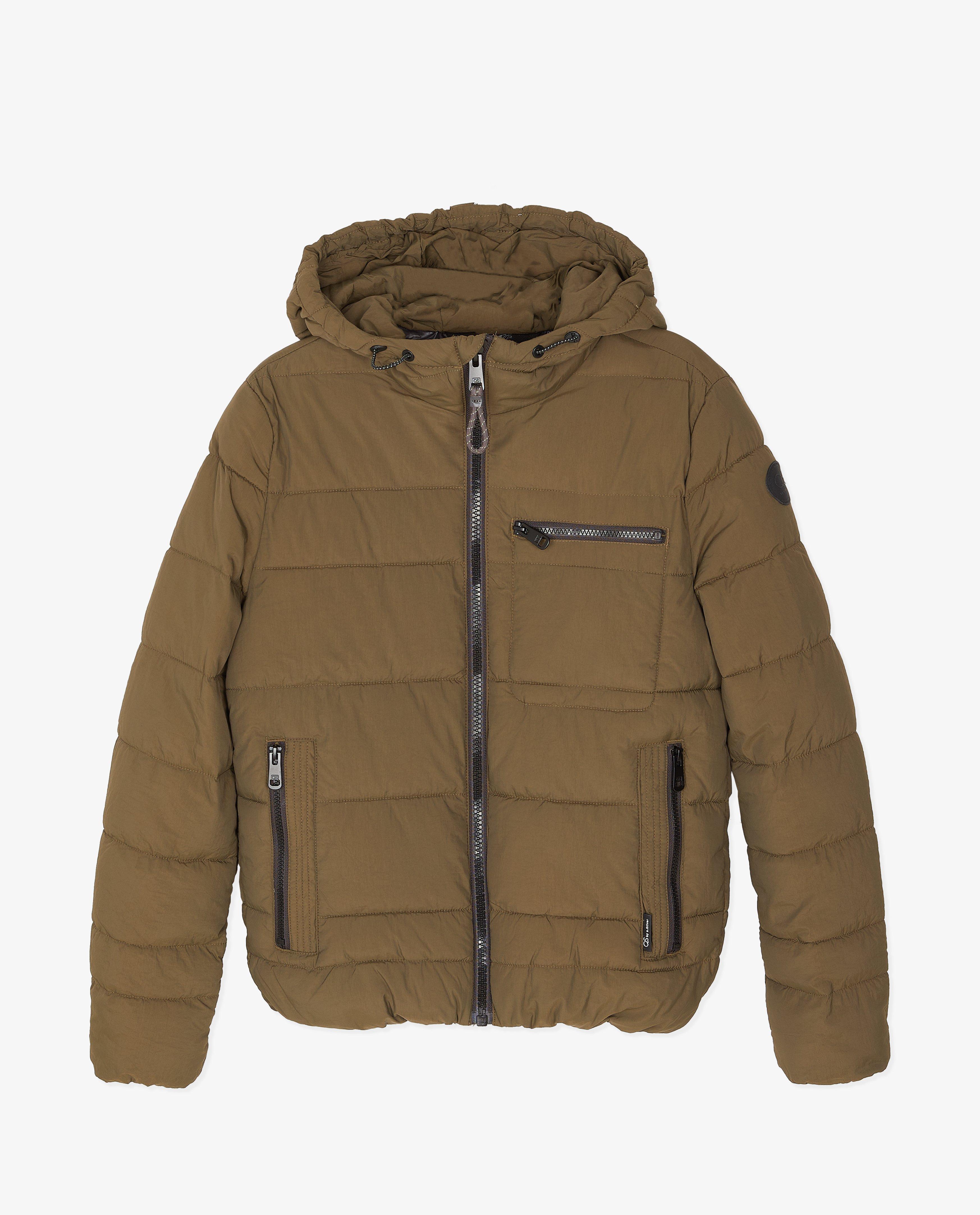 Groene winterjas - Product Detail - donkerbruin - afbeelding nummer 1