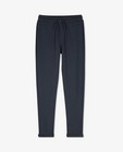 Pantalons - Pantalon de jogging habillé bleu foncé