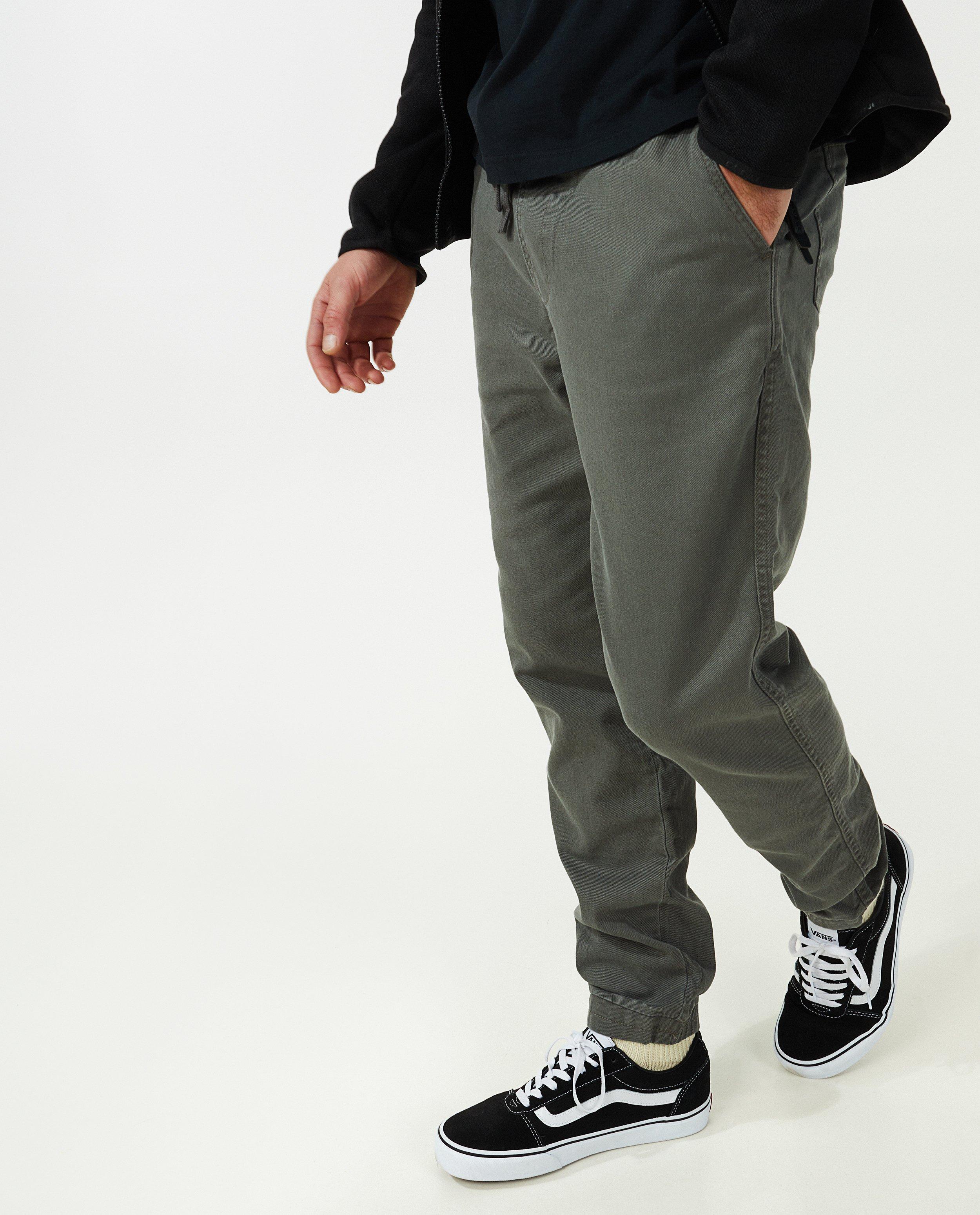 Pantalons - Pantalon gris-vert